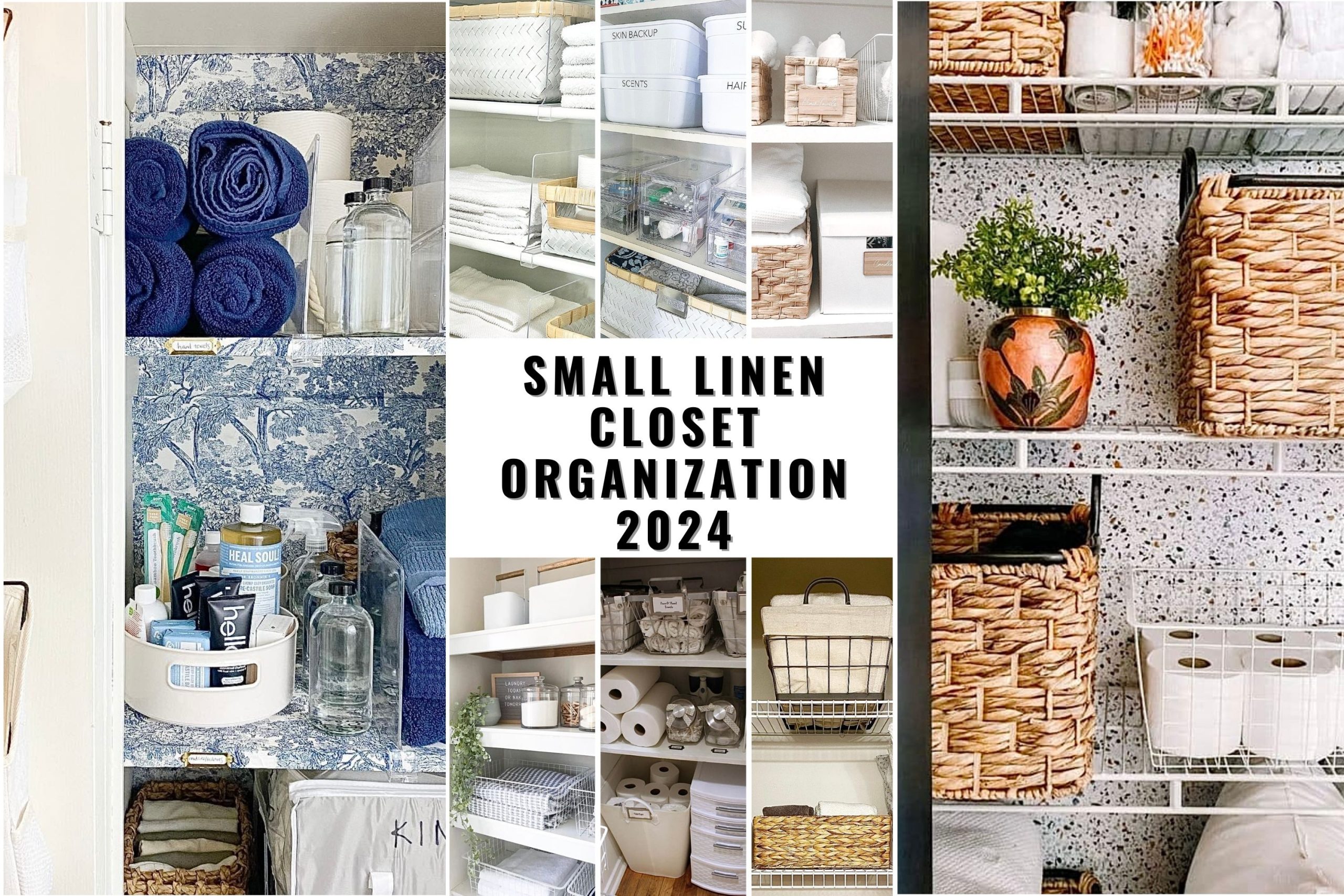 Image showcasing 27 Chic Small Linen Closet Organization Ideas for 2024 Homes ...