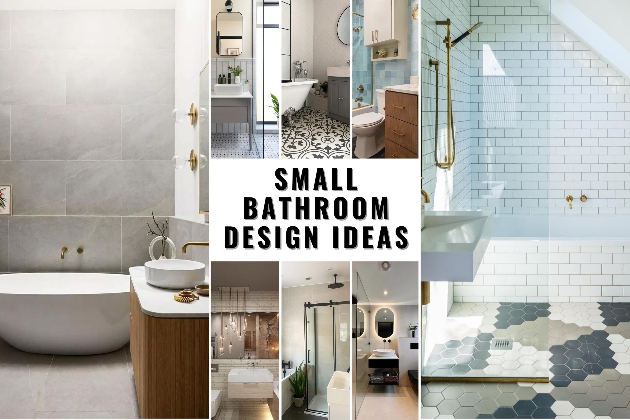 37 Small Bathroom Ideas: Transform Tiny Spaces into Chic Retreats ...