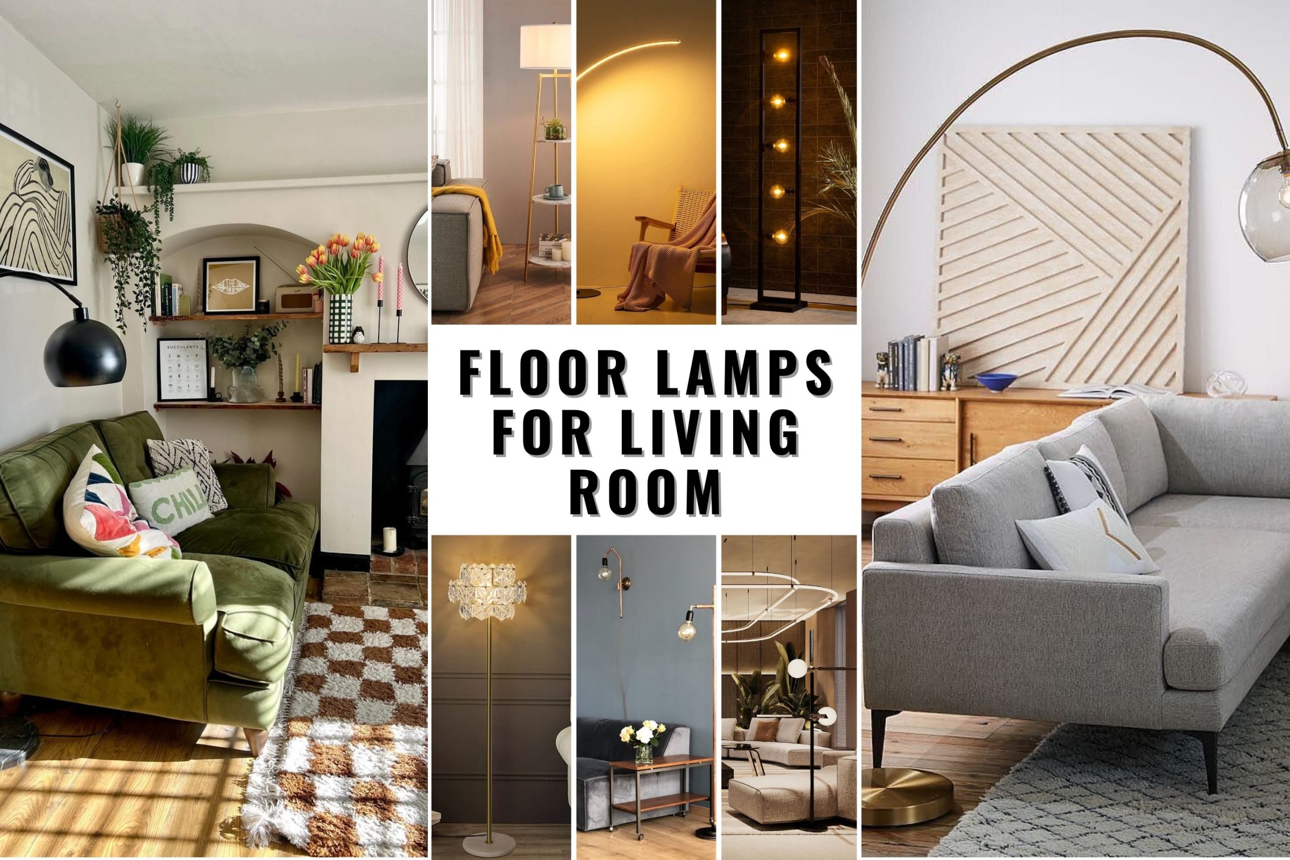38 Unique Floor Lamps for Living Room: Illuminate with Style ...