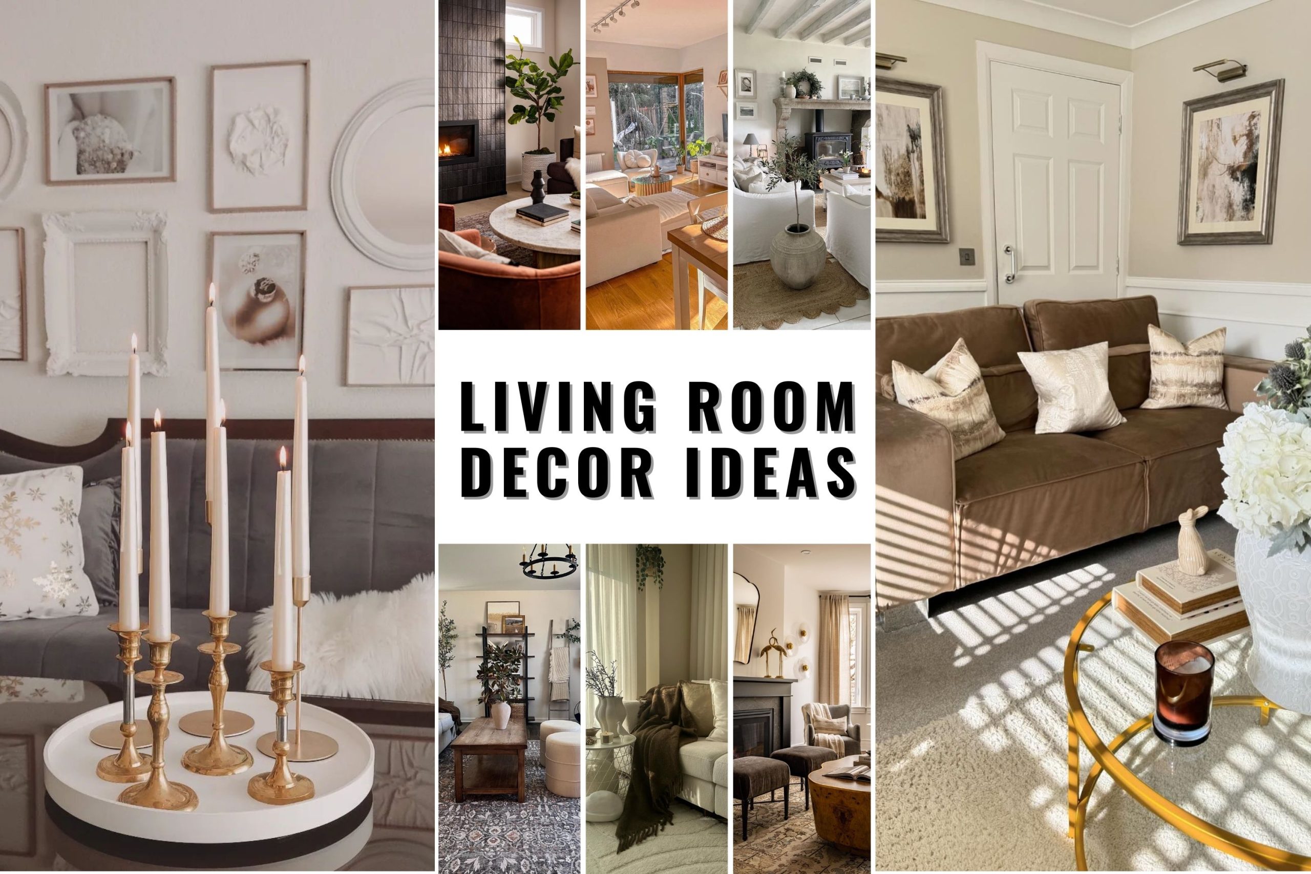 37 Chic Living Room Decor Ideas for a Stylish Home Makeover ...