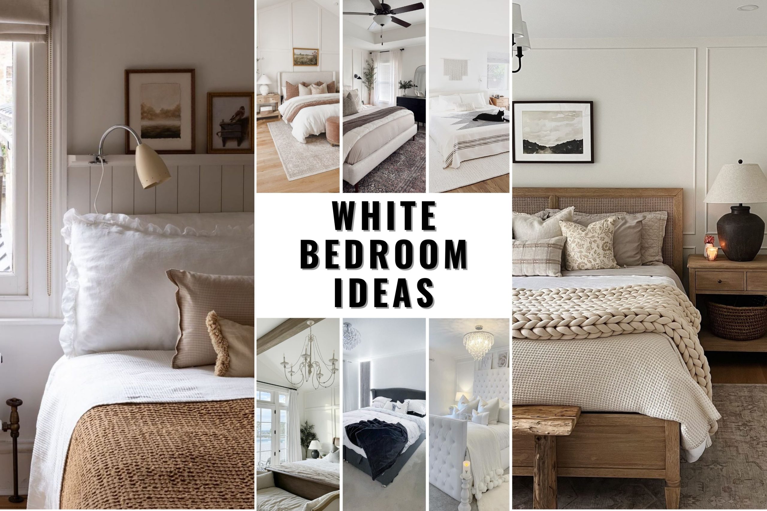 Transform Your Space: 34 White Bedroom Ideas for Modern Homes ...