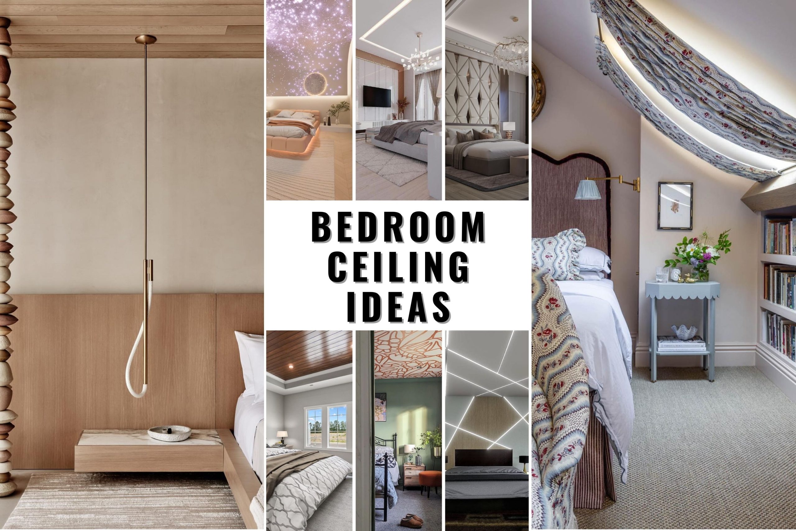 31 Bedroom Ceiling Ideas to Elevate Your Space - Discover Now ...
