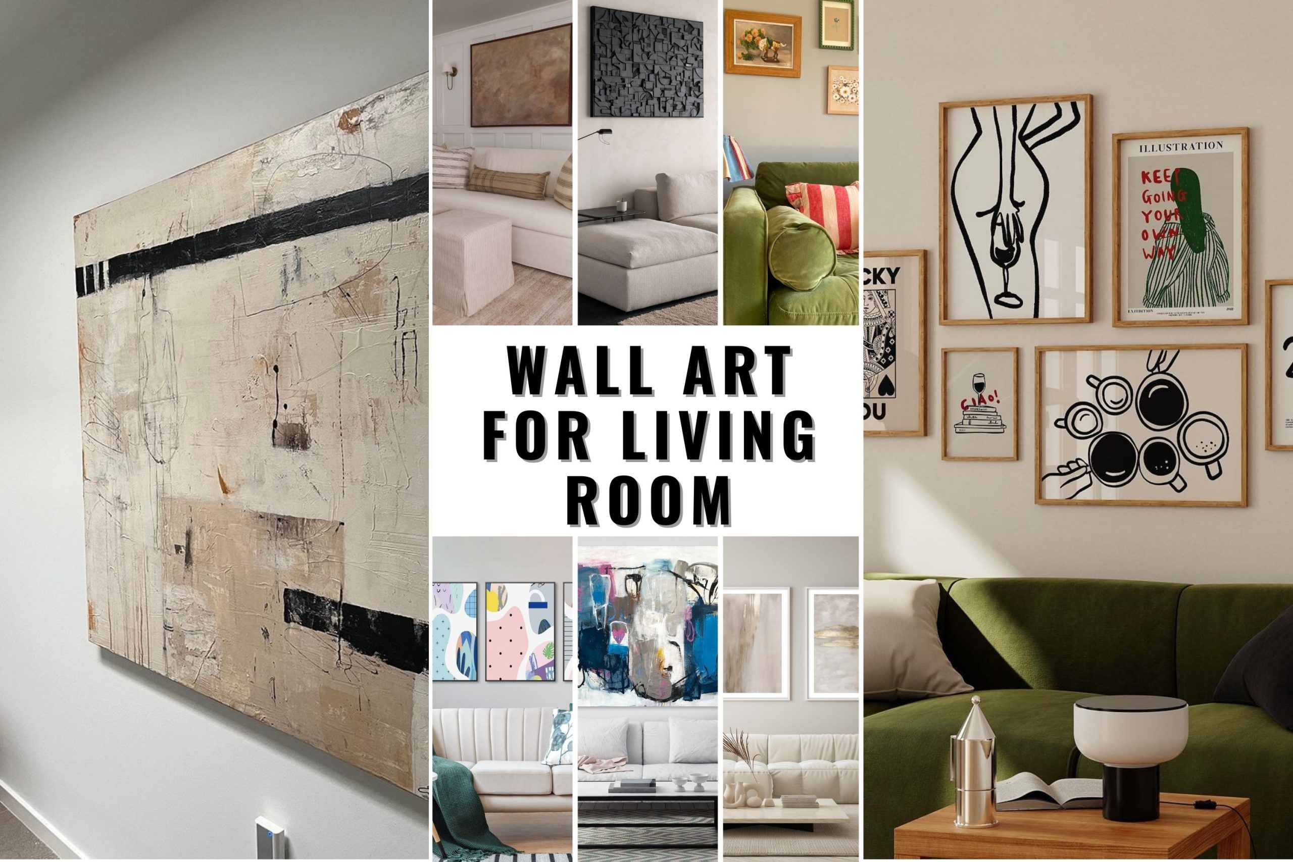 Discover 30 Unique Wall Art Ideas for Your Living Room Decor