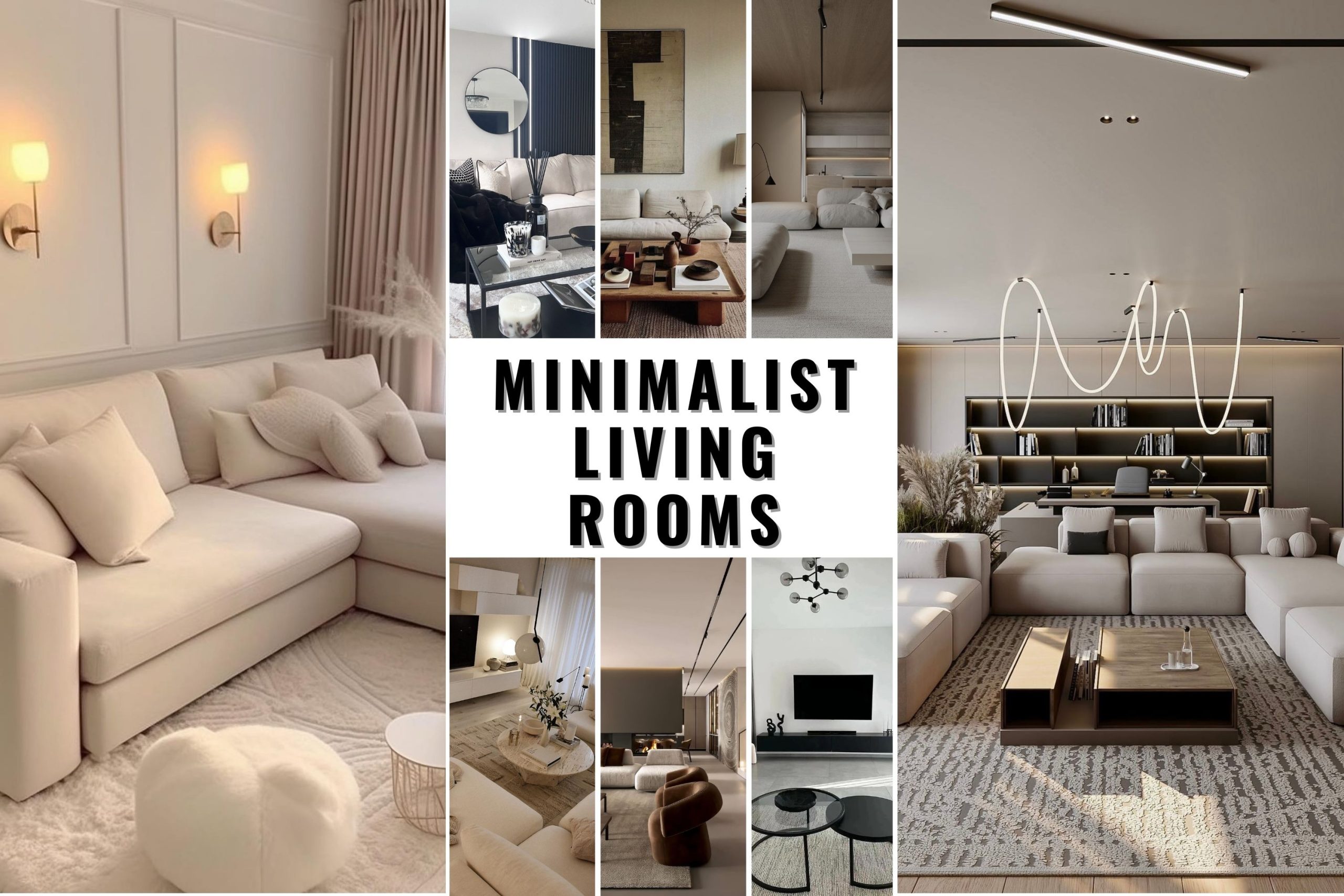 View of 31 Minimalist Living Rooms to Inspire Your Stylish Sanctuary ...
