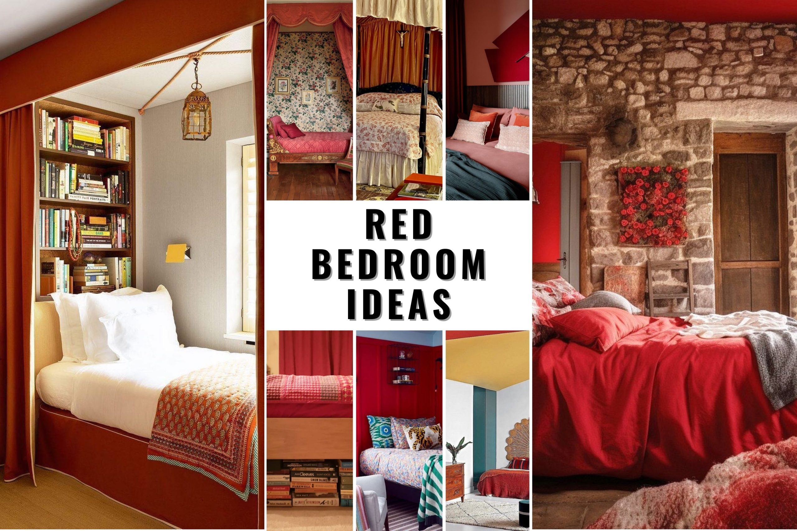 Enliven Your Space: 29 Red Bedroom Ideas for Passionate Decor ...