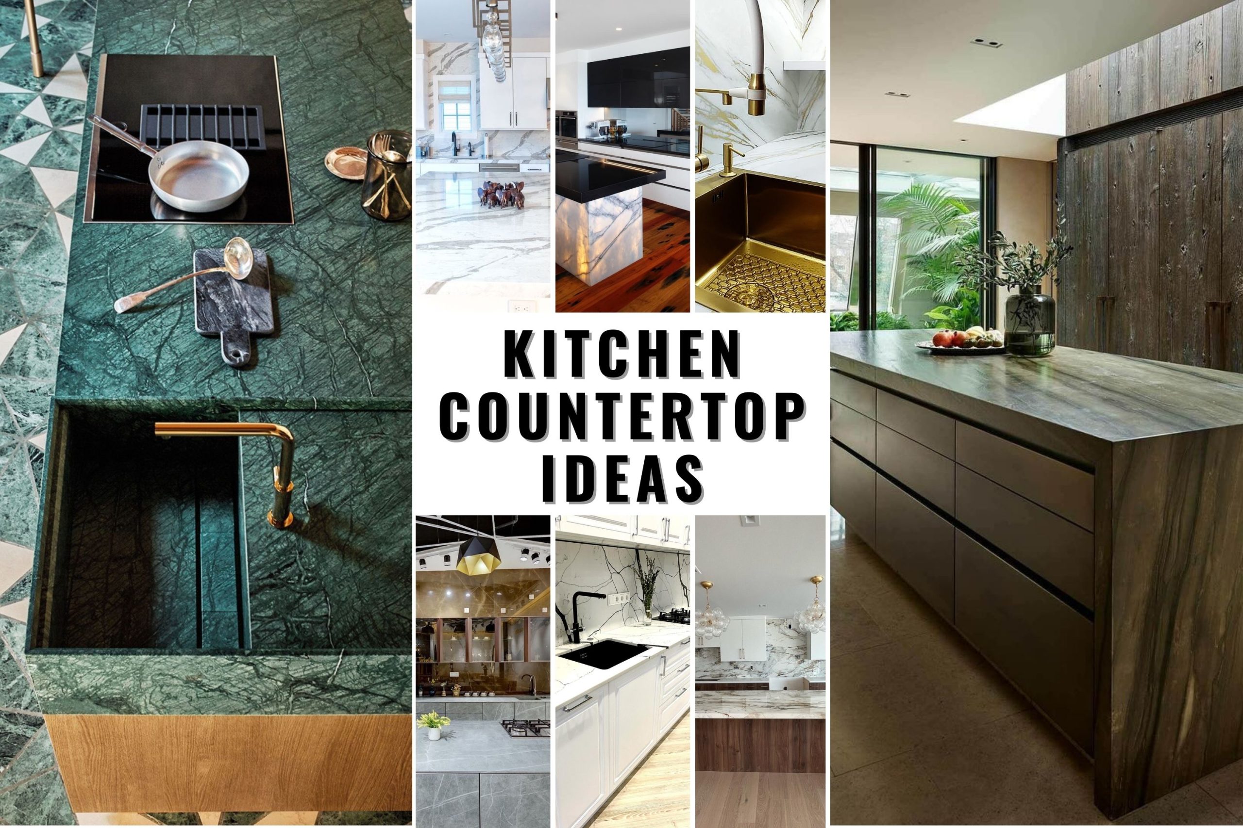 Discover 31 Unique Kitchen Countertop Ideas to Elevate Your Home