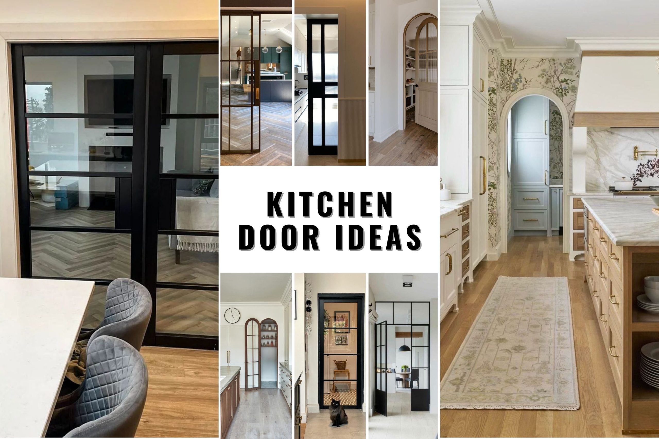 33 Kitchen Door Ideas to Transform Your Culinary Space Elegantly
