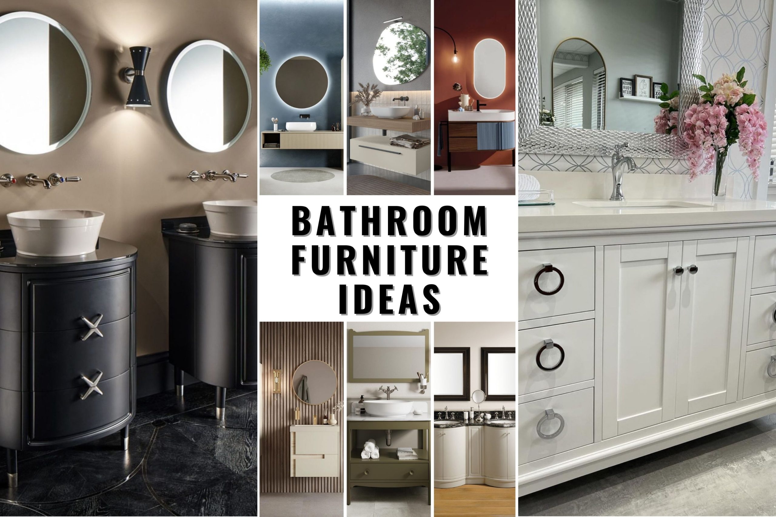 33 Stylish Bathroom Furniture Ideas to Transform Your Space ...