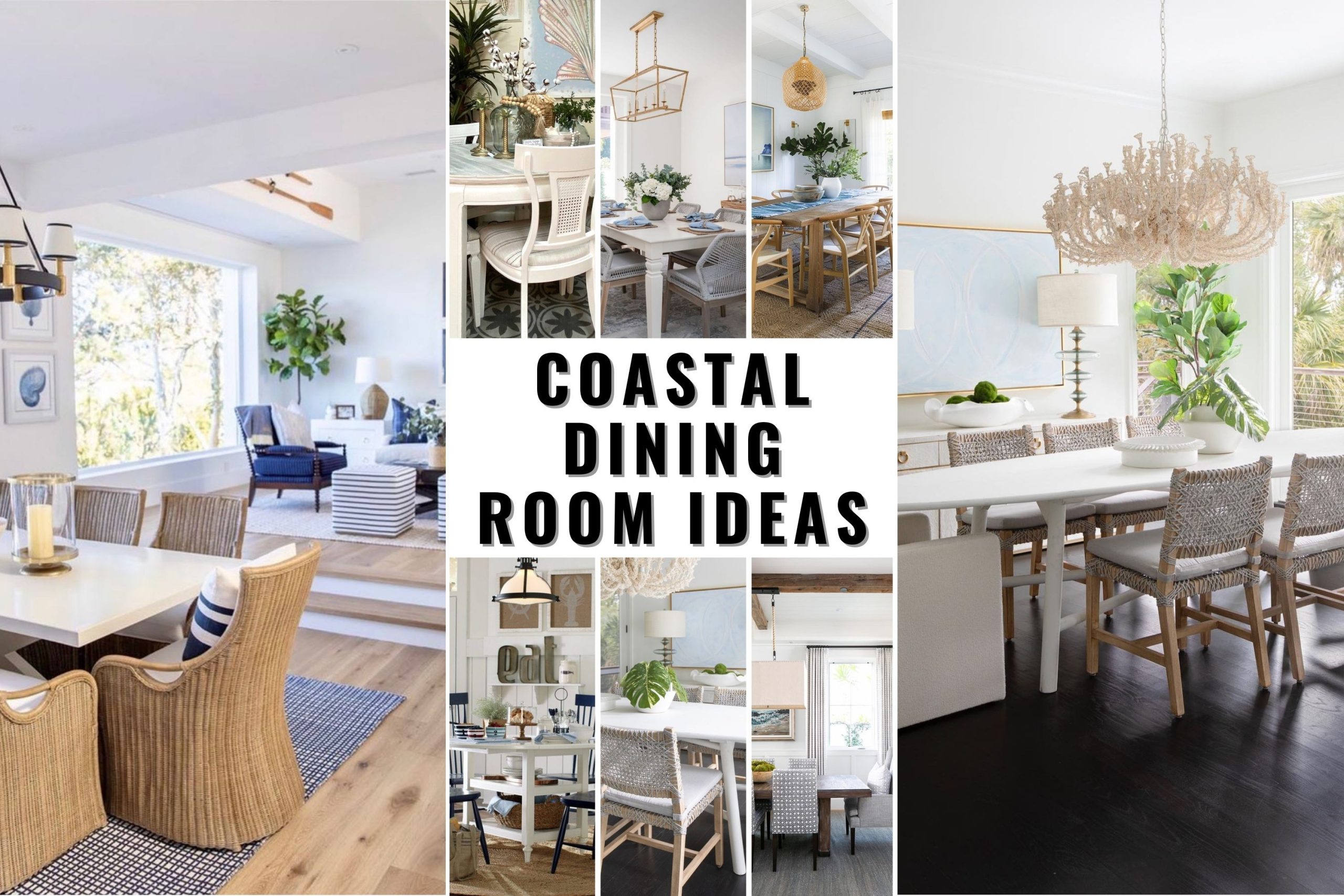 28 Stunning Coastal Dining Room Ideas for a Beach-Inspired Home ...