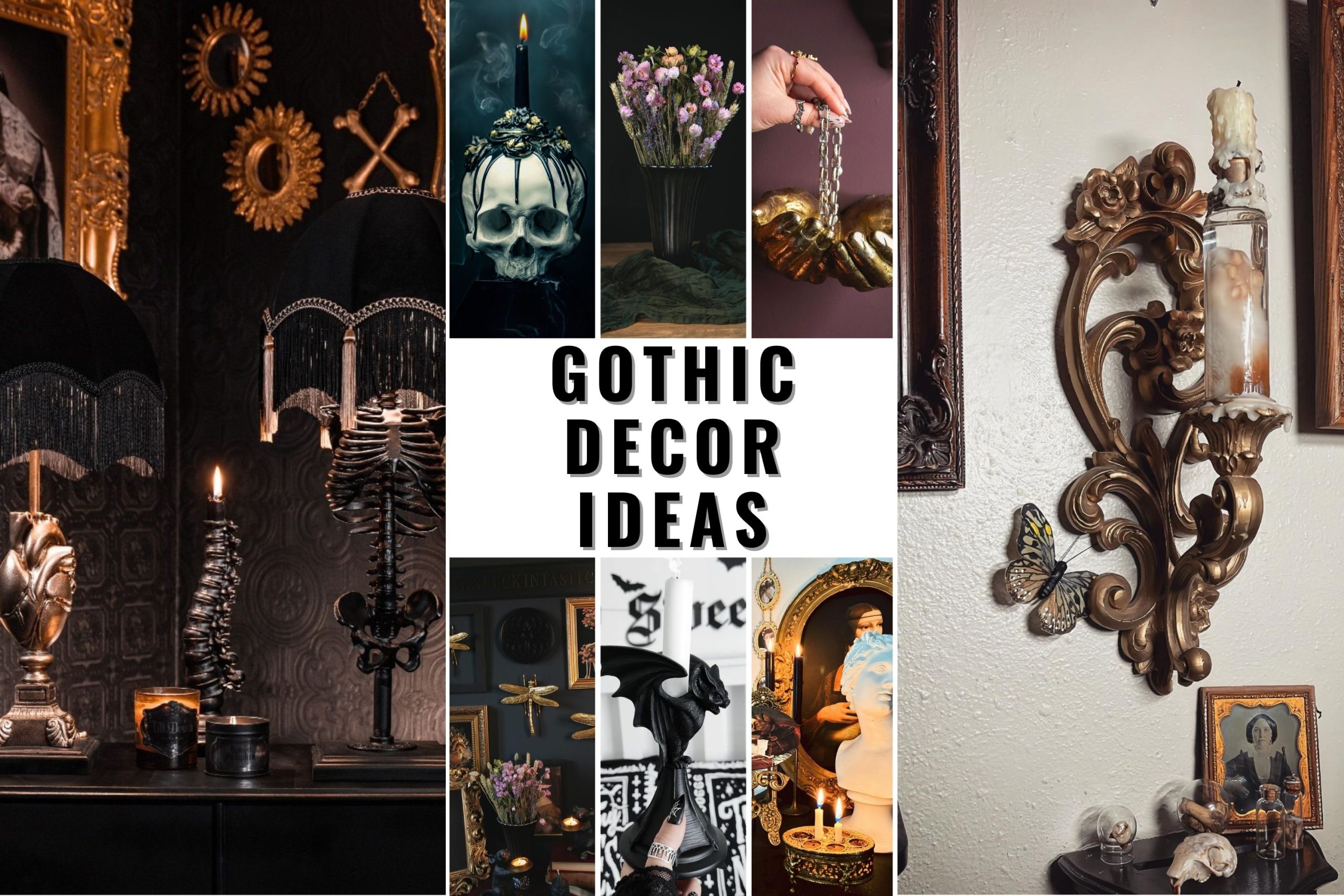 35 Gothic Decor Ideas to Transform Your Home into a Dark and Elegant ...