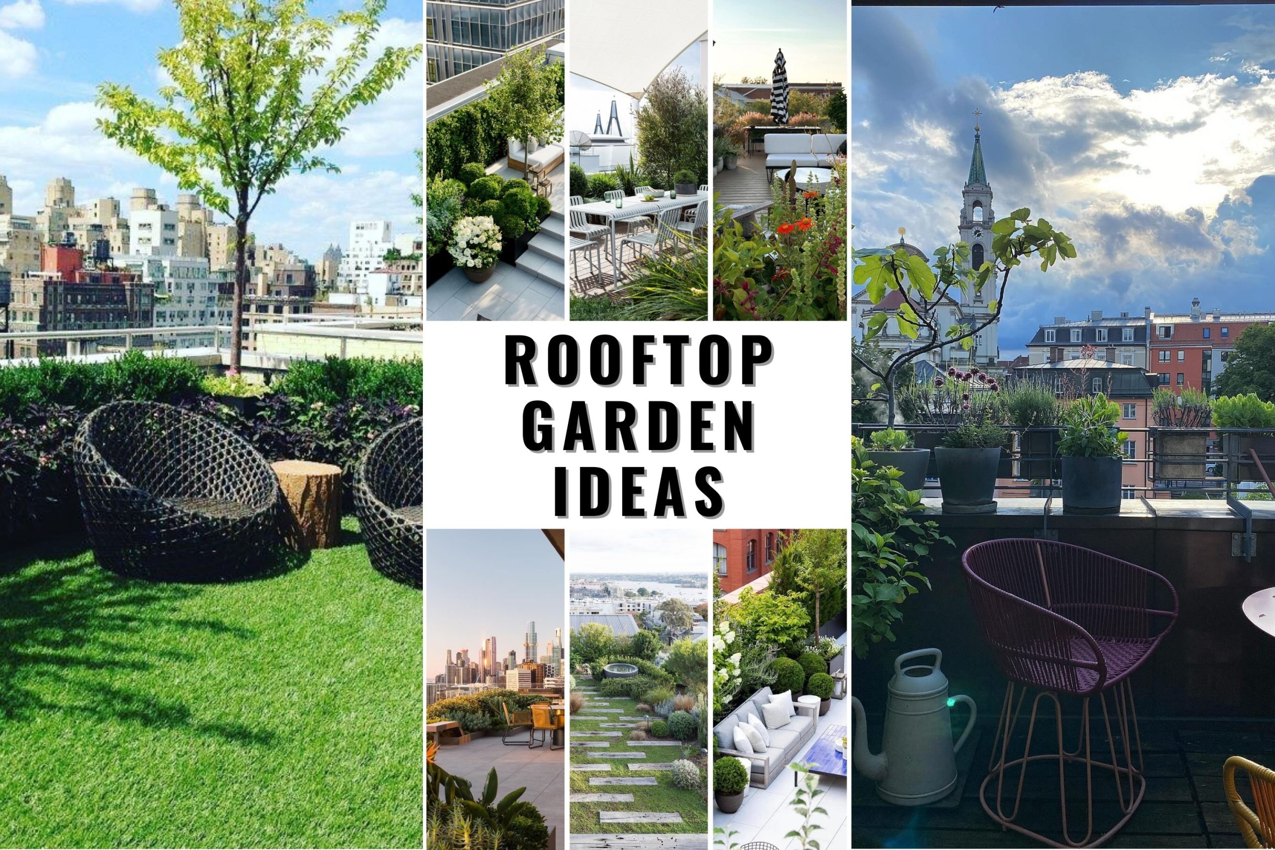 23 Rooftop Garden Ideas to Transform Your Urban Space – Small, Modern ...