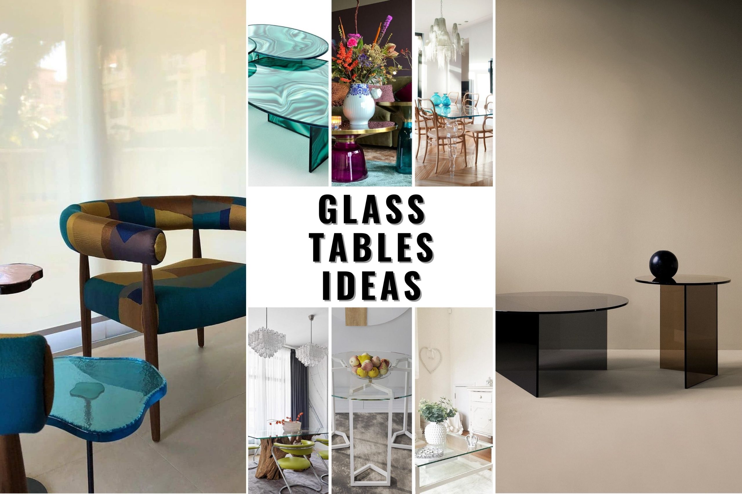 29 Glass Tables Ideas to Transform Your Living Room and Dining Space ...