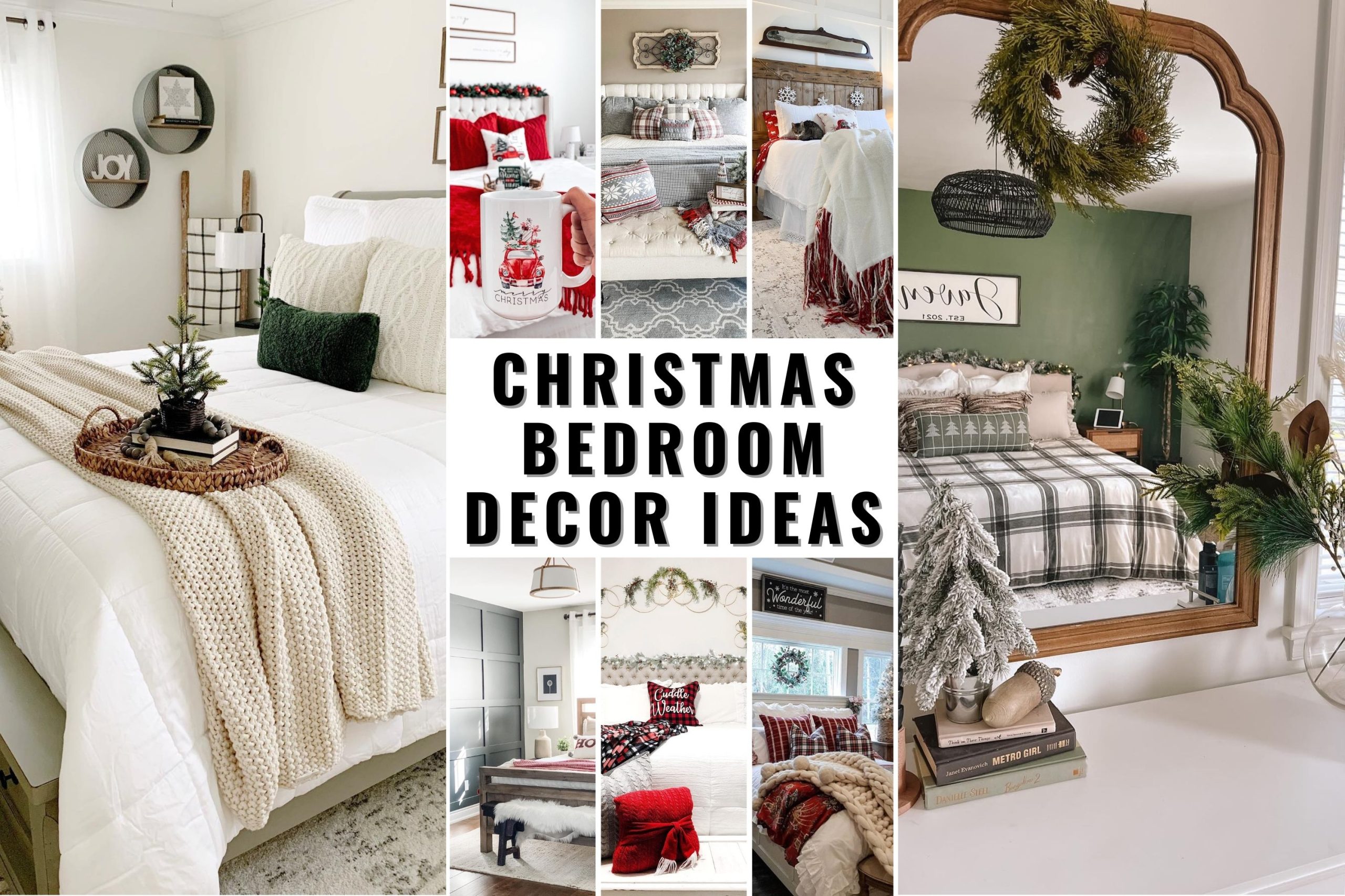 35 Christmas Bedroom Decor Ideas for a Cozy, Elegant, and Festive ...