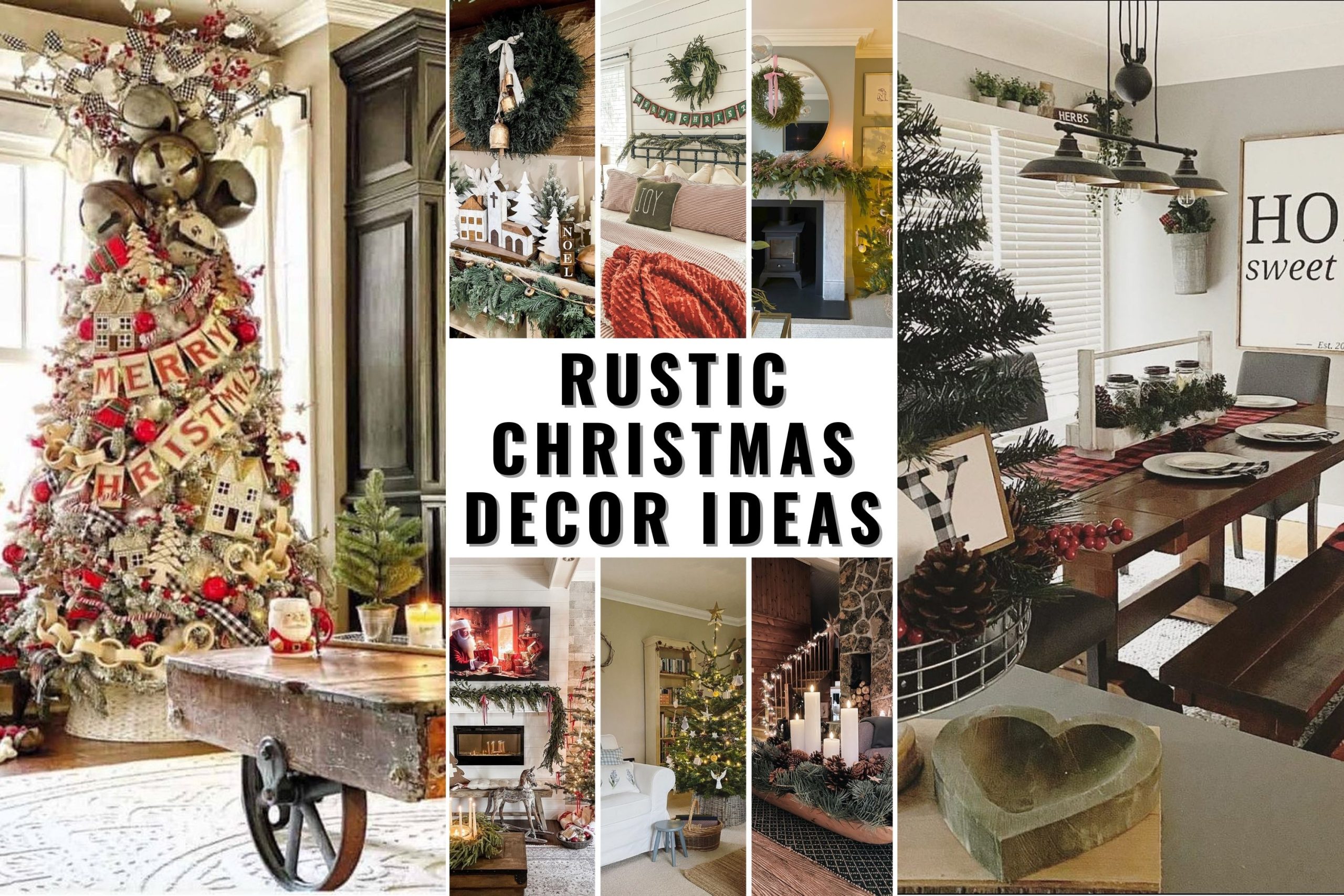 22 Rustic Christmas Decor Ideas to Transform Your Home into a Cozy ...