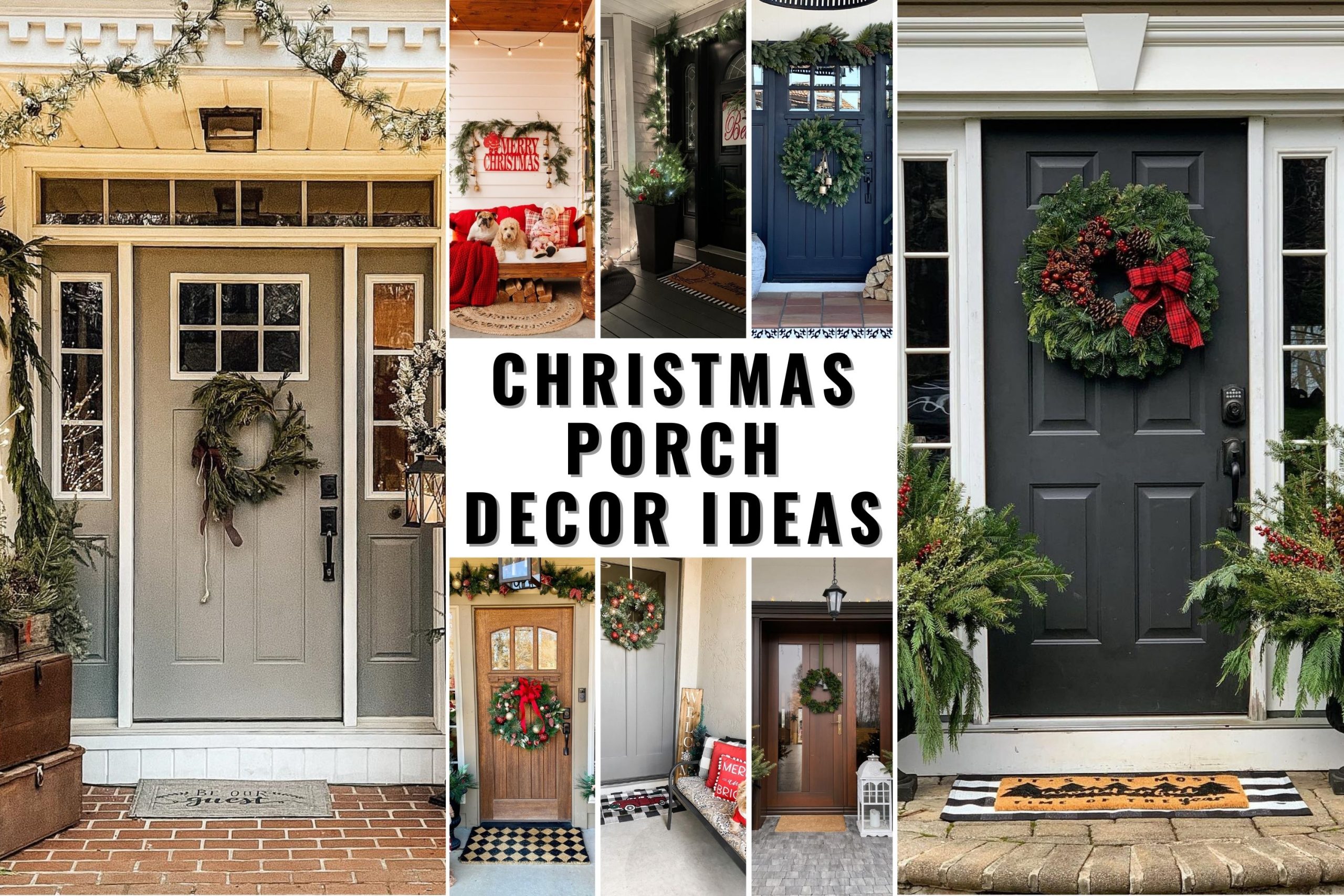 25 Christmas Porch Decor Ideas to Transform Your Home into a Festive ...