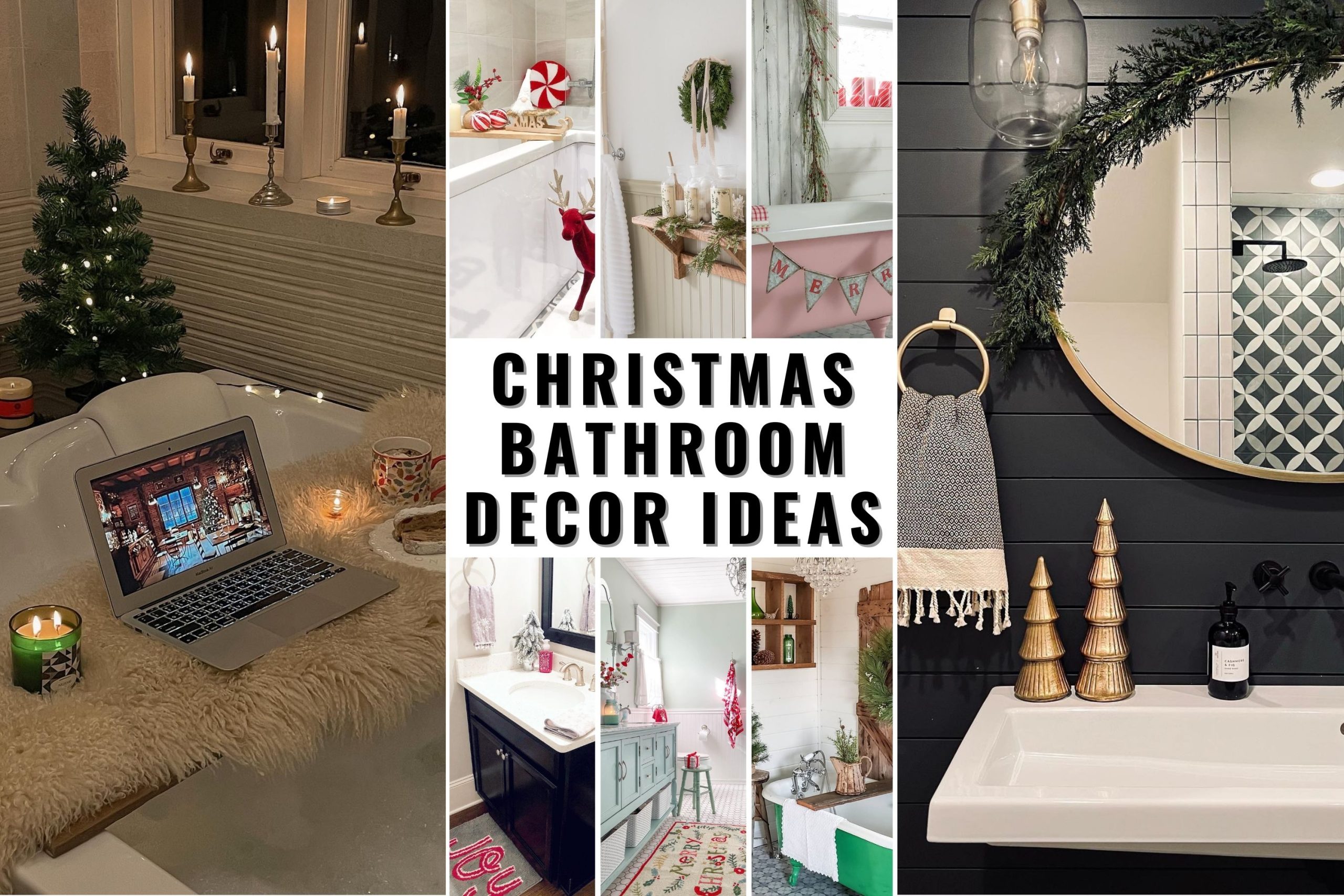 35 Christmas Bathroom Decor Ideas to Make Your Space Cozy and Festive