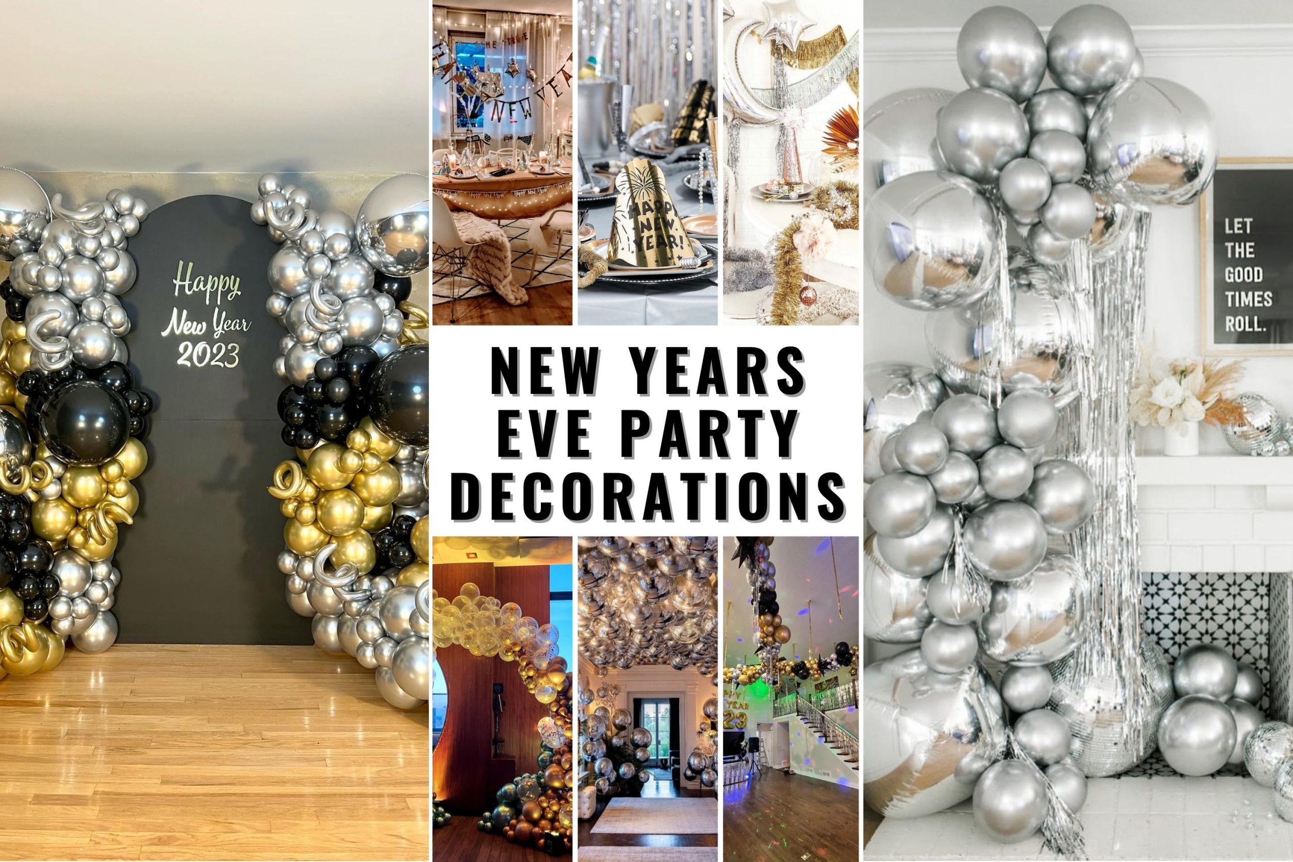 24 New Year's Eve Party Decorations to Make Your Celebration