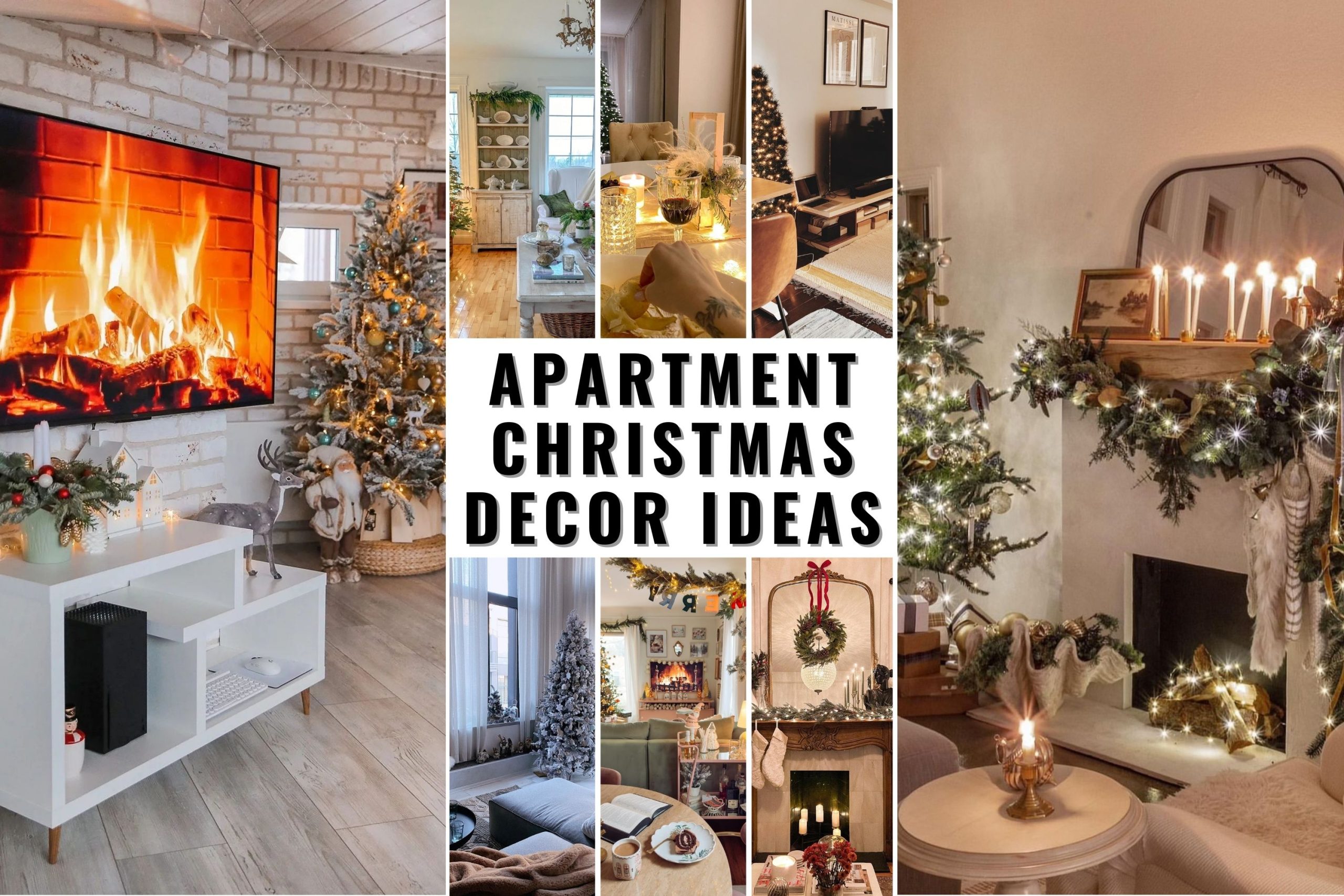 25 Apartment Christmas Decor Ideas for a Cozy and Stylish Holiday