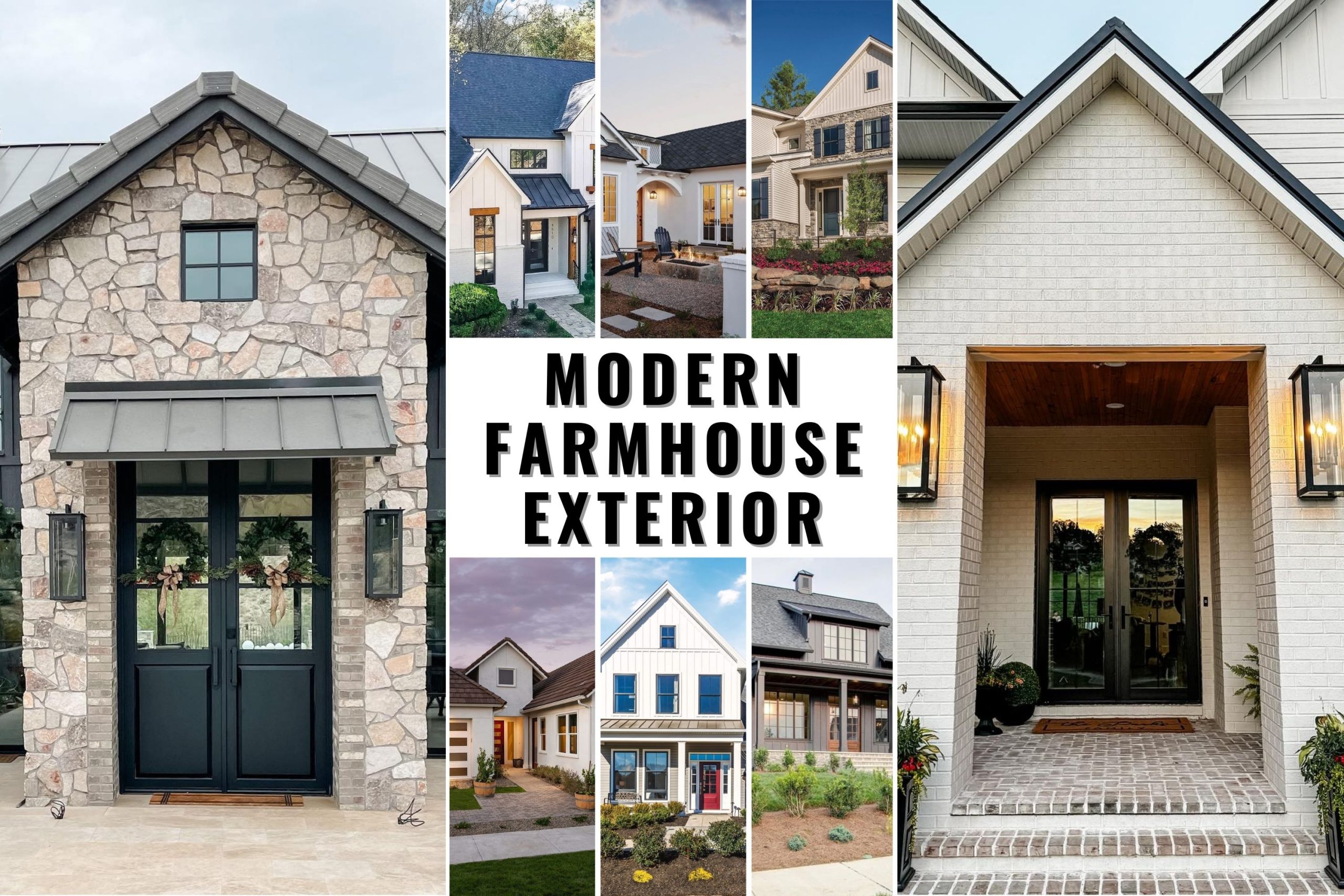 29 Modern Farmhouse Exterior Ideas: How to Elevate Your Home with ...