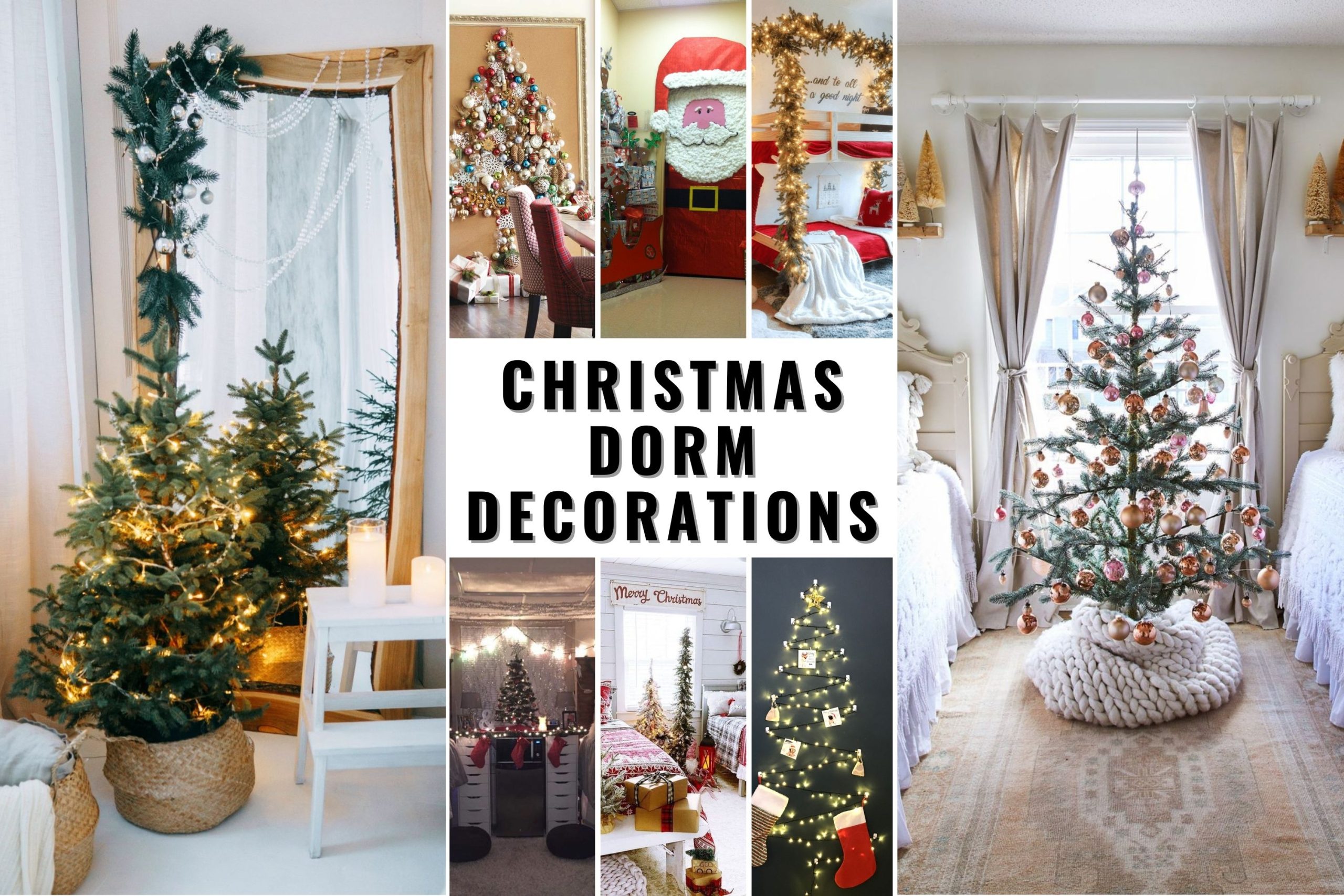 26 Christmas Dorm Decorations That Will Transform Your Space Into a