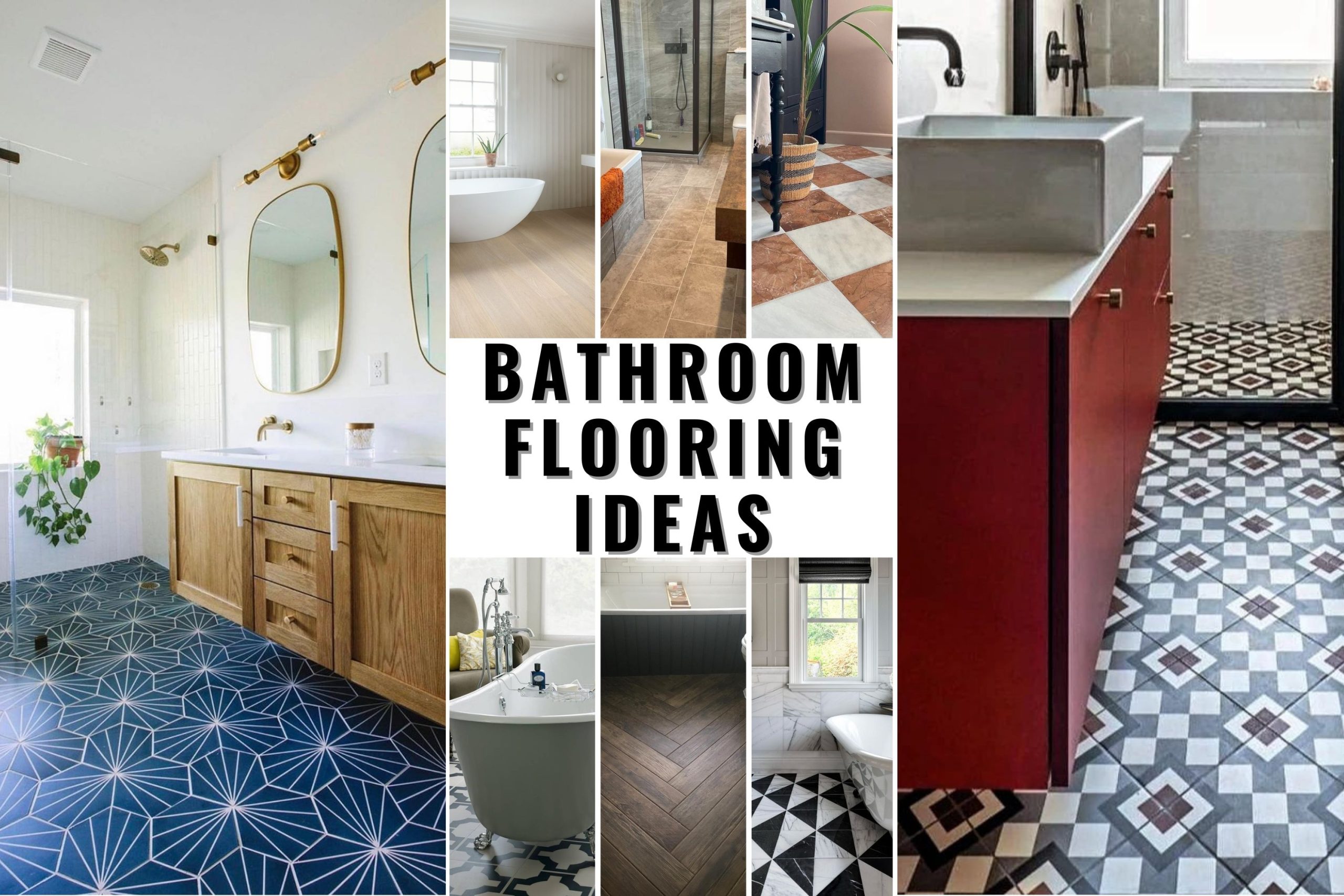 35 Bathroom Flooring Ideas That Will Transform Your Space – Stylish ...