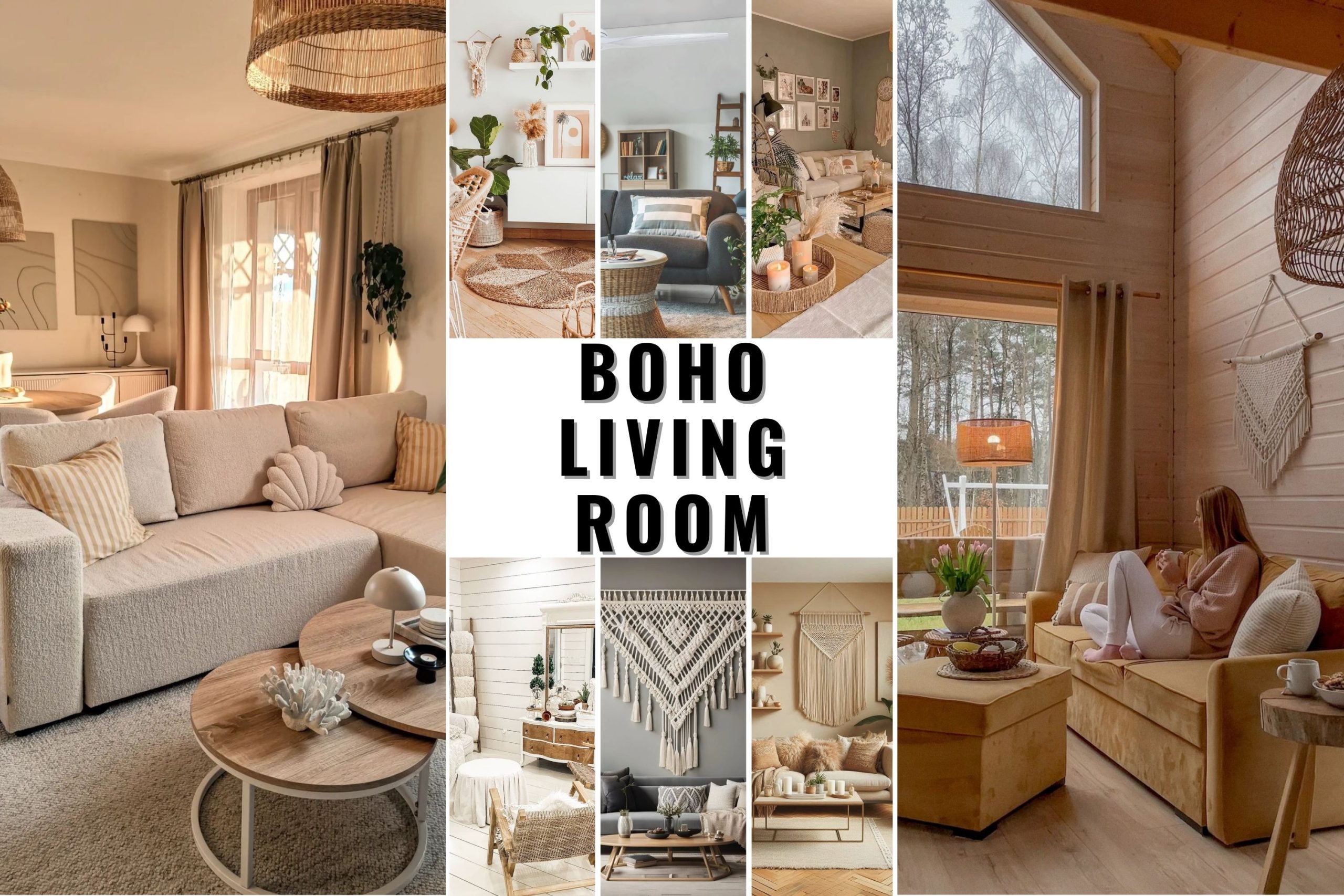 30 Boho Living Room Ideas: Transform Your Space with Cozy and Stylish ...