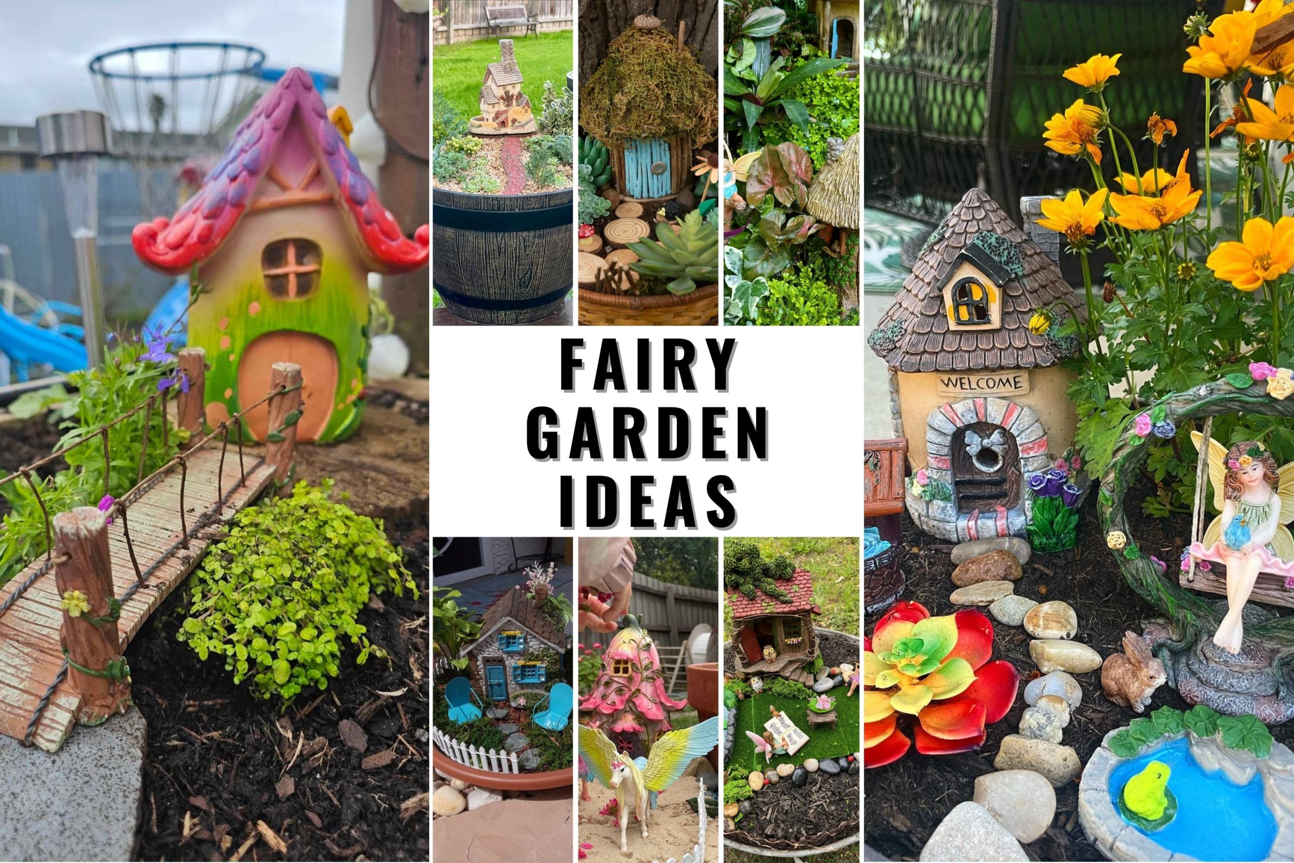 35 Fairy Garden Ideas to Transform Your Backyard into an Enchanted ...