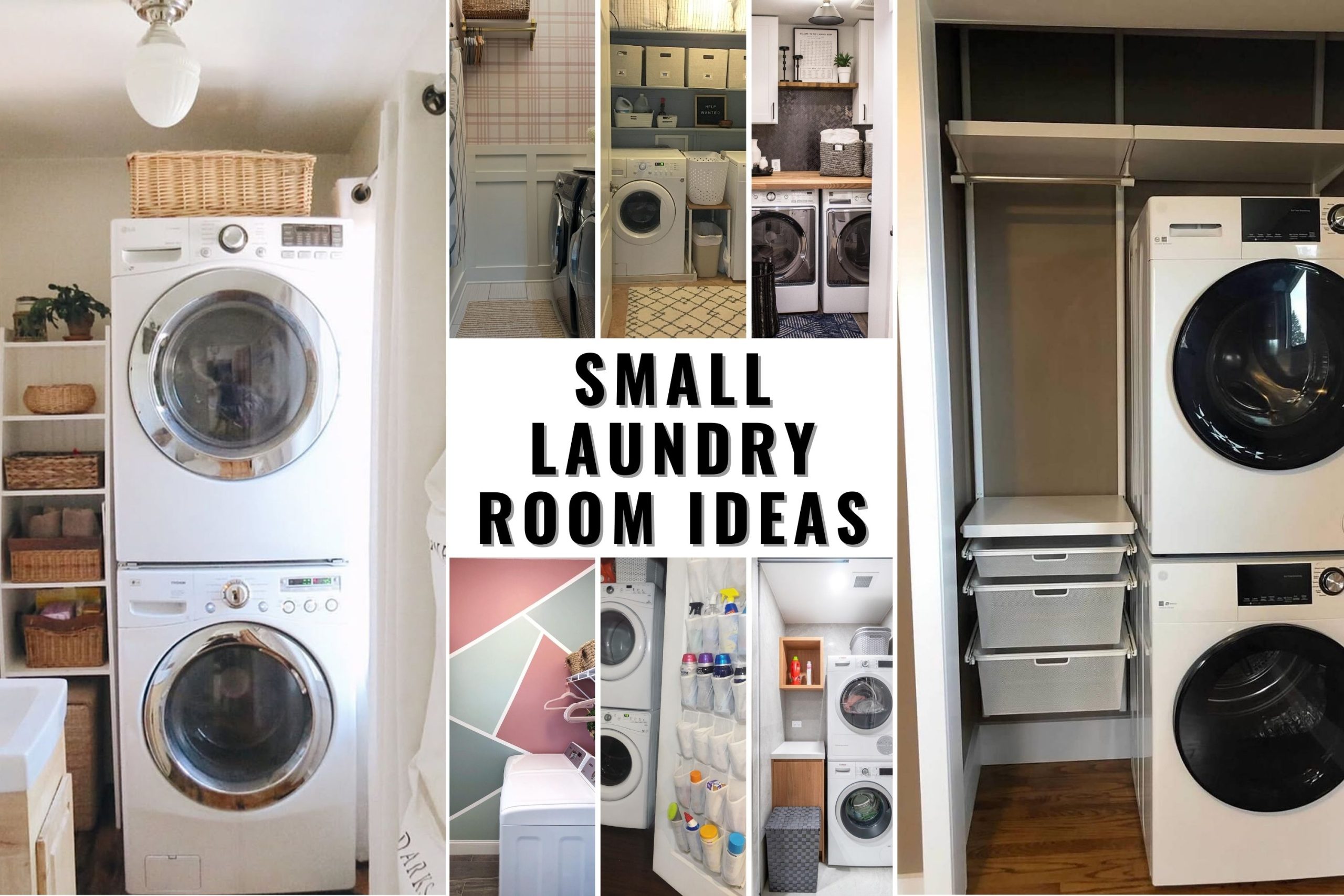 30 Small Laundry Room Ideas: Smart Designs for Style, Storage, and ...