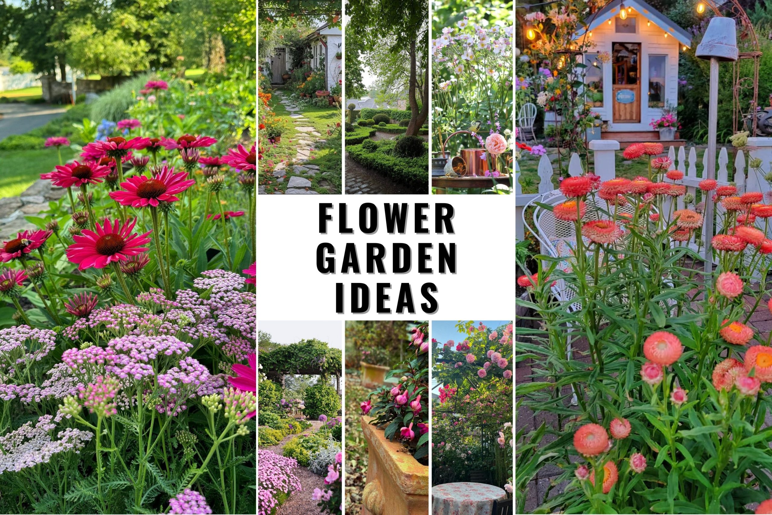 24 Flower Garden Ideas to Transform Your Outdoor Space into a Blooming ...