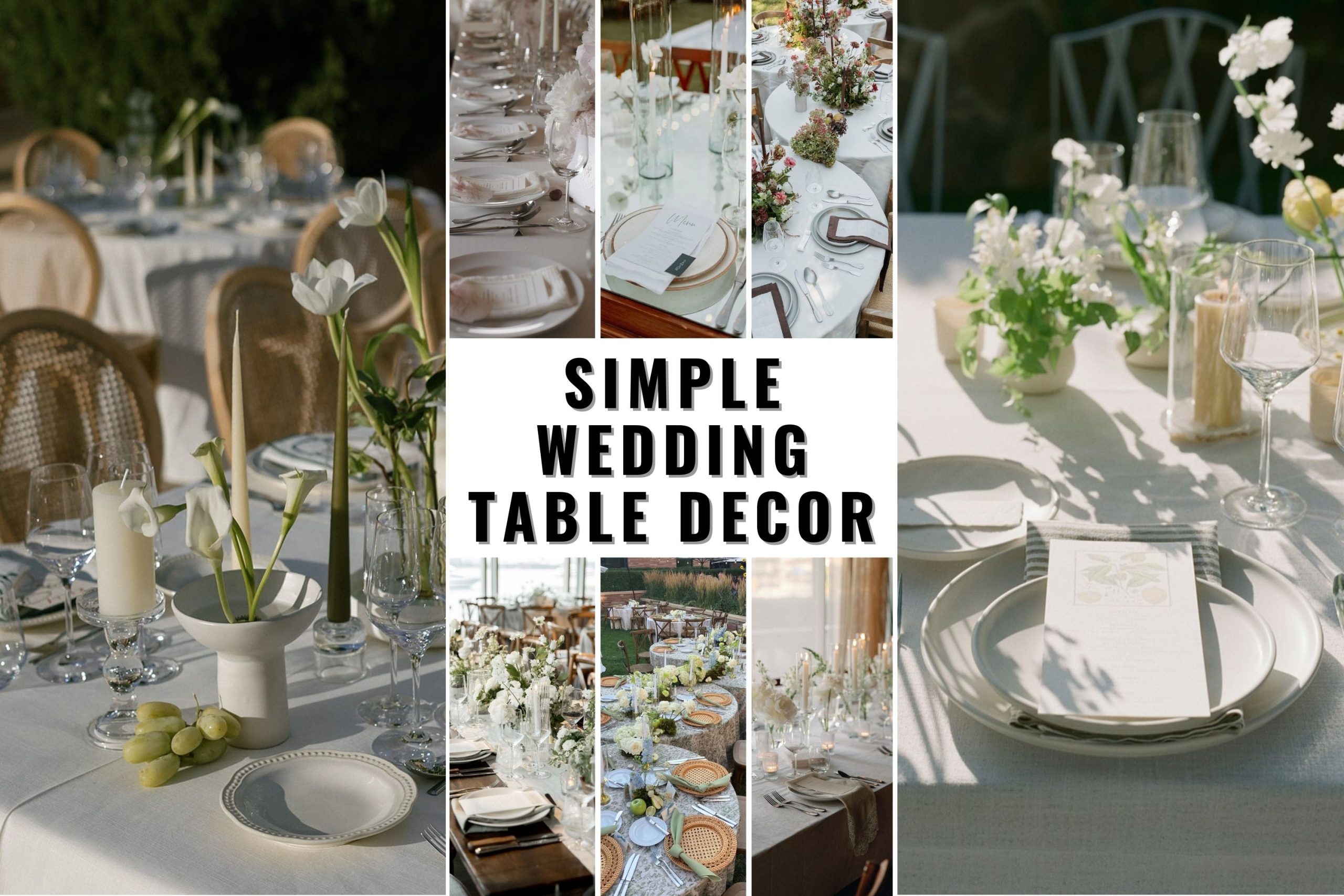 25 Simple Wedding Table Decor Ideas To Make Your Big Day Elegant And 25-simple-wedding-table-decor-ideas-to-make-your-big-day-elegant-and