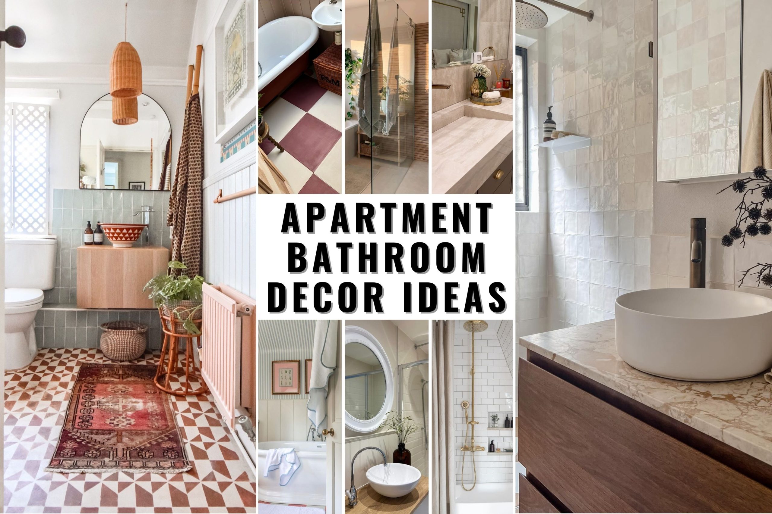 30 Stunning Apartment Bathroom Decor Ideas to Transform Your Small ...