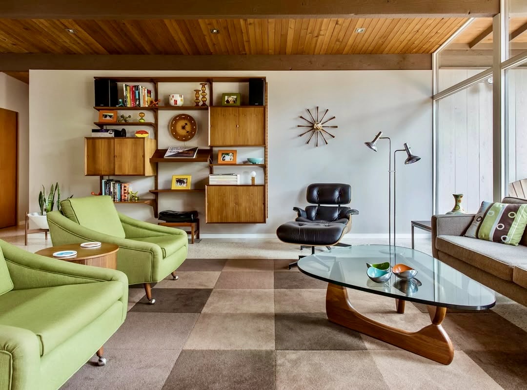 25 Mid Century Modern Living Room 2025: Stylish Layouts, Retro Vibes ...