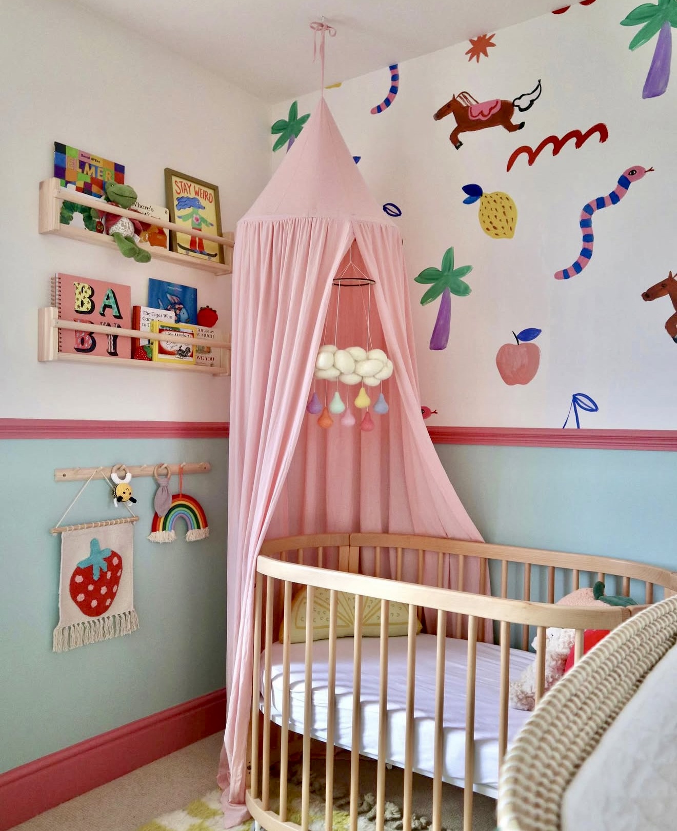 35 Girls' Nursery Ideas 2026 That Blend Boho, Floral, and Modern Charm ...