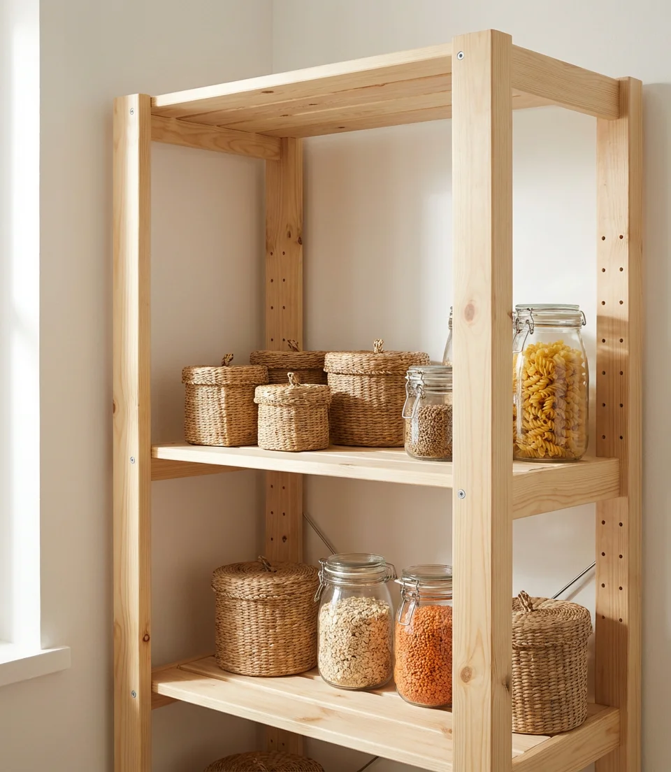 Corner Pantry Unit Ideas for Rental Kitchens 2