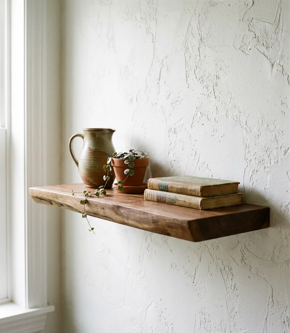 DIY Floating Shelves on a Budget 2