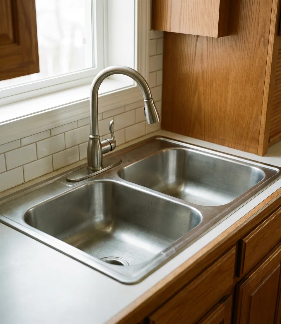 Double Bowl Sink for Busy Family Kitchens 1