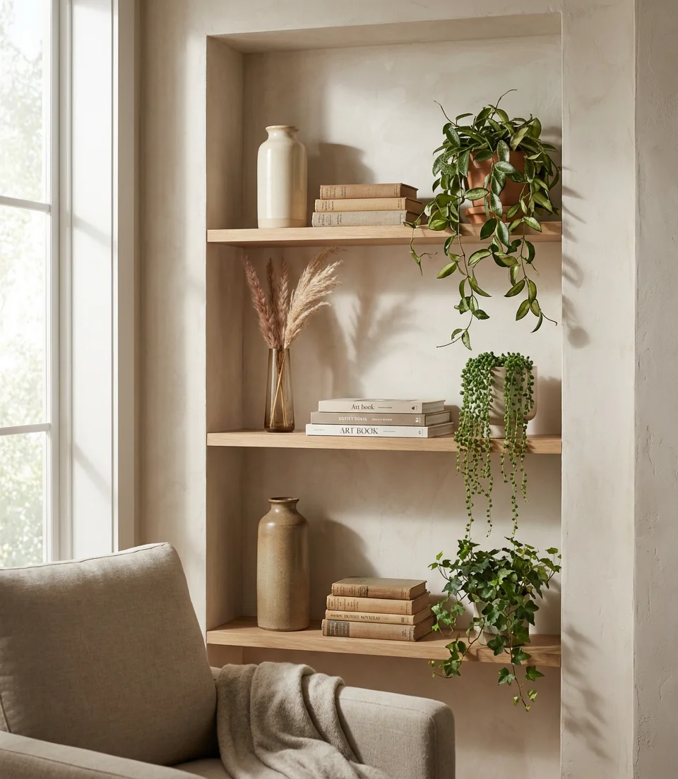 How to Decorate Shelves Like a Pro 1