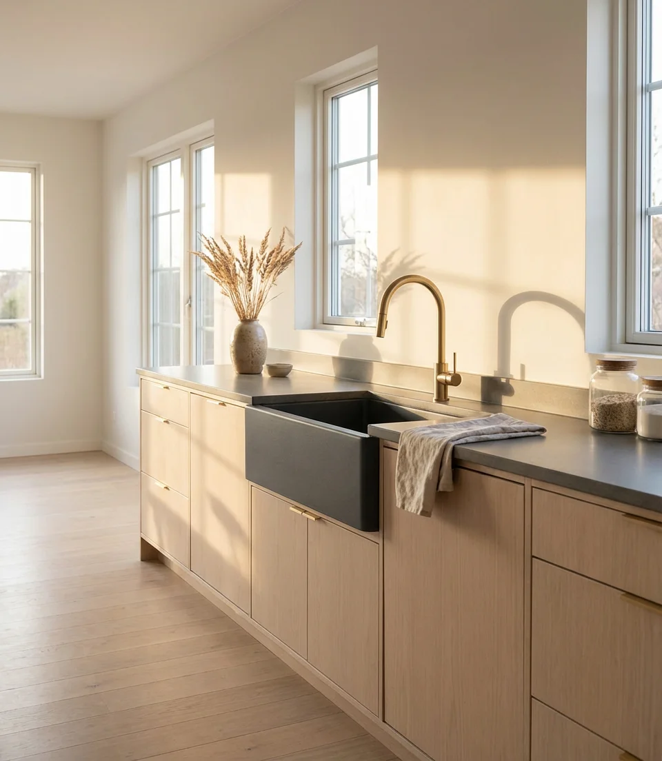 Large Single Bowl Sink for Open Kitchen Living 2