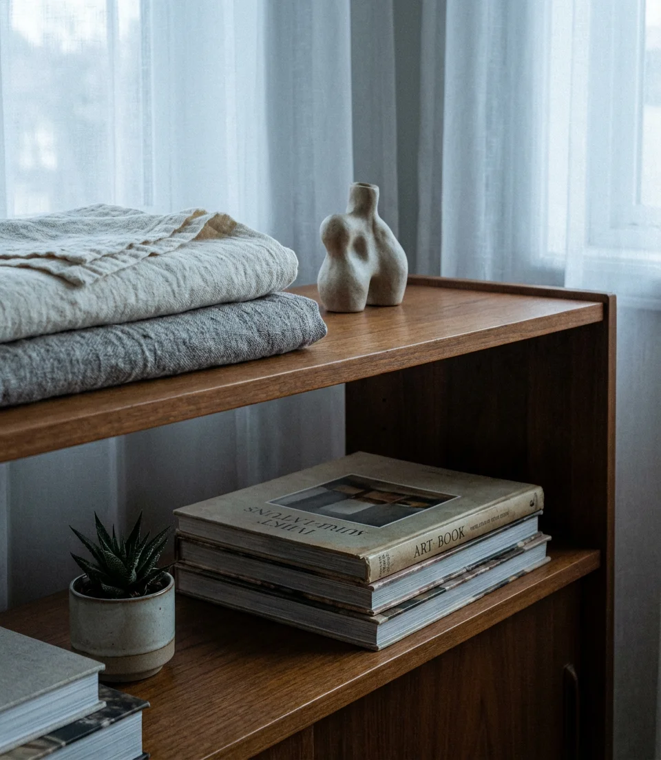 Mid-Century Modern Shelving Unit 2