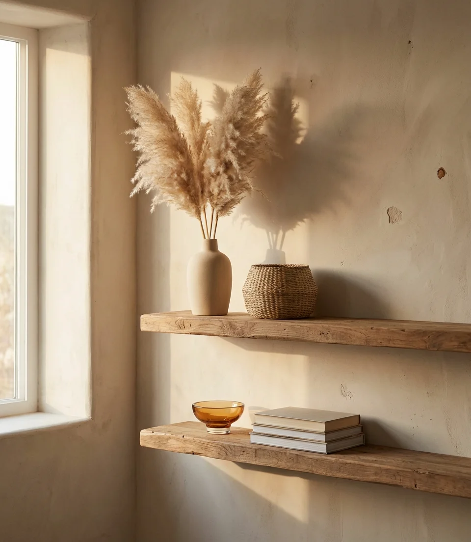 Organic Modern Shelf Styling 2