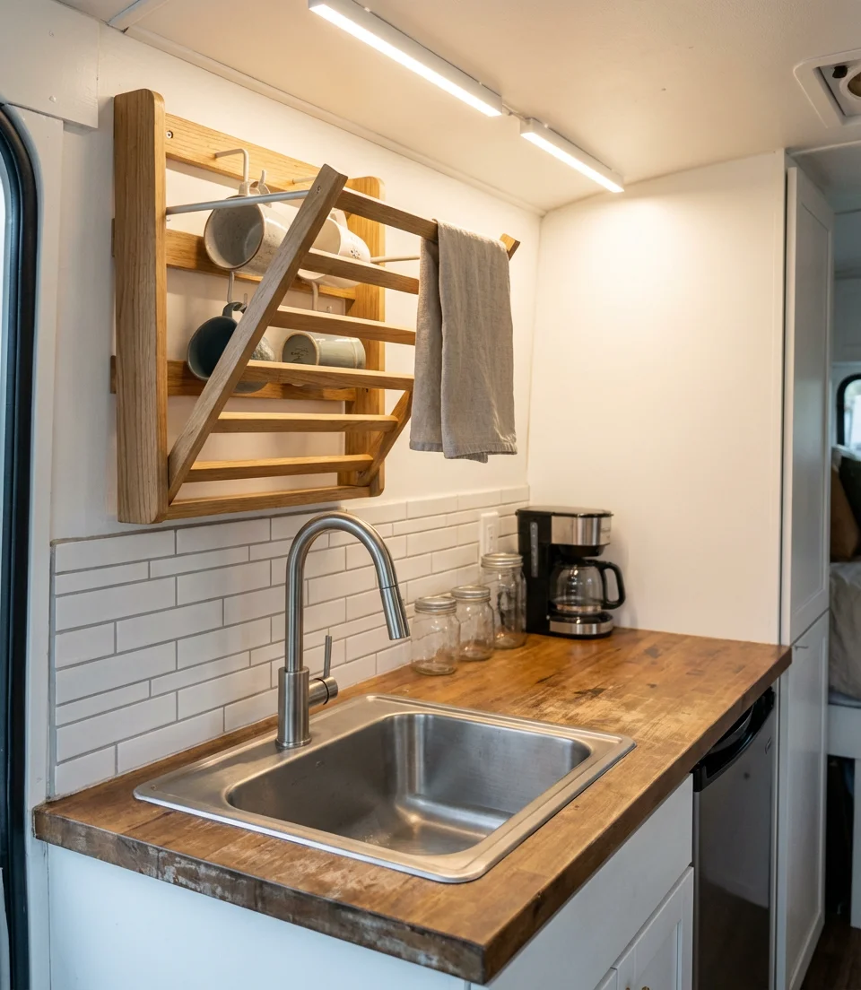 Small Spaces Sink Solutions for Studio and Galley Kitchens 1