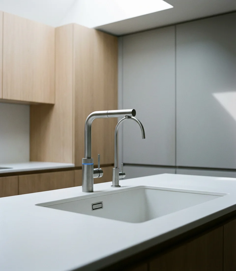Smart Sink with Touchless Technology and Built-In Filtration 2