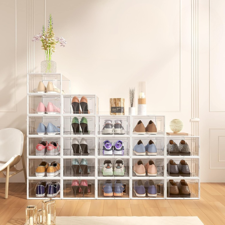 34 Shoe Closet Organization Ideas for Chic & Tidy Spaces - placeideal.com