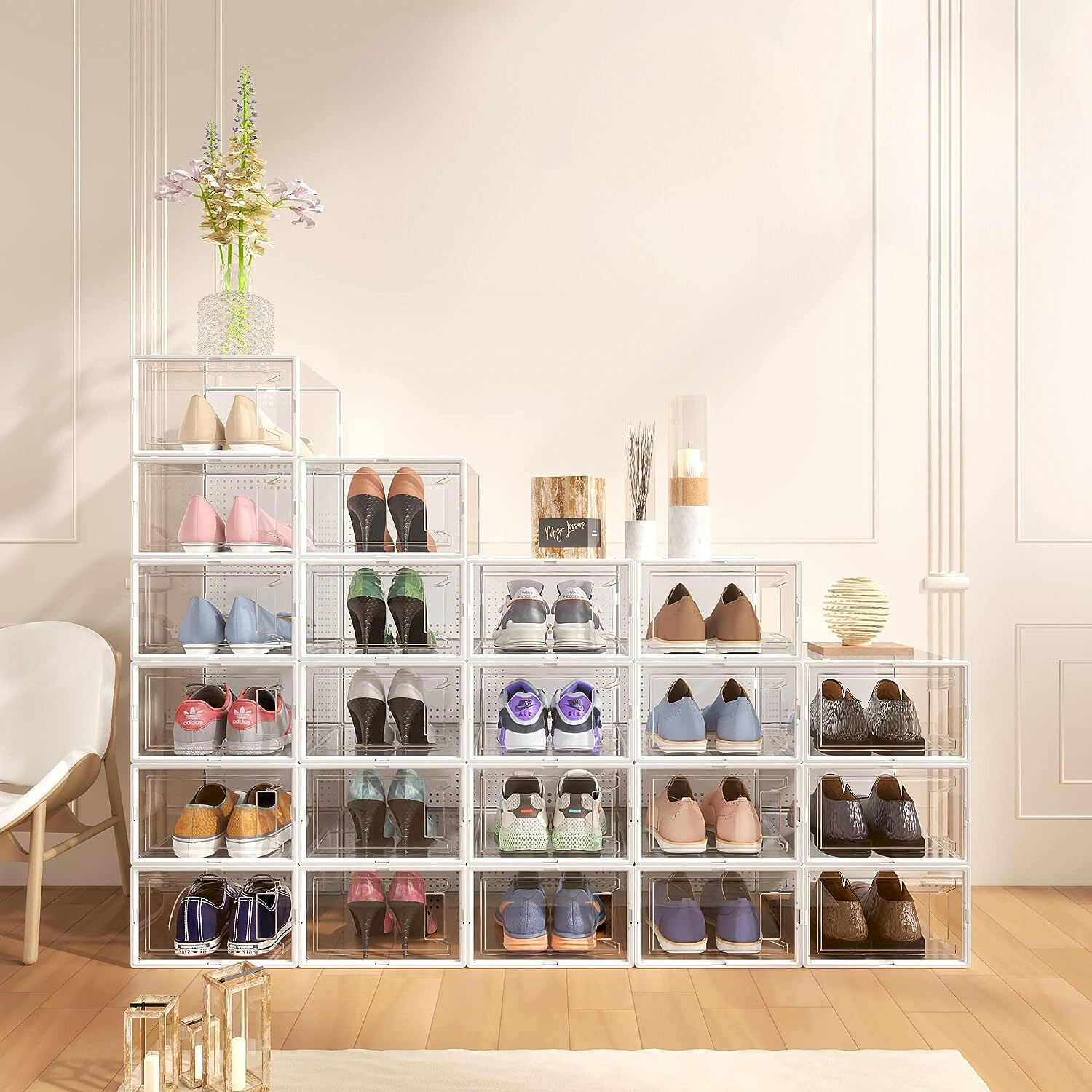 39 Shoe Closet Organization Ideas for Chic & Tidy Spaces - placeideal.com
