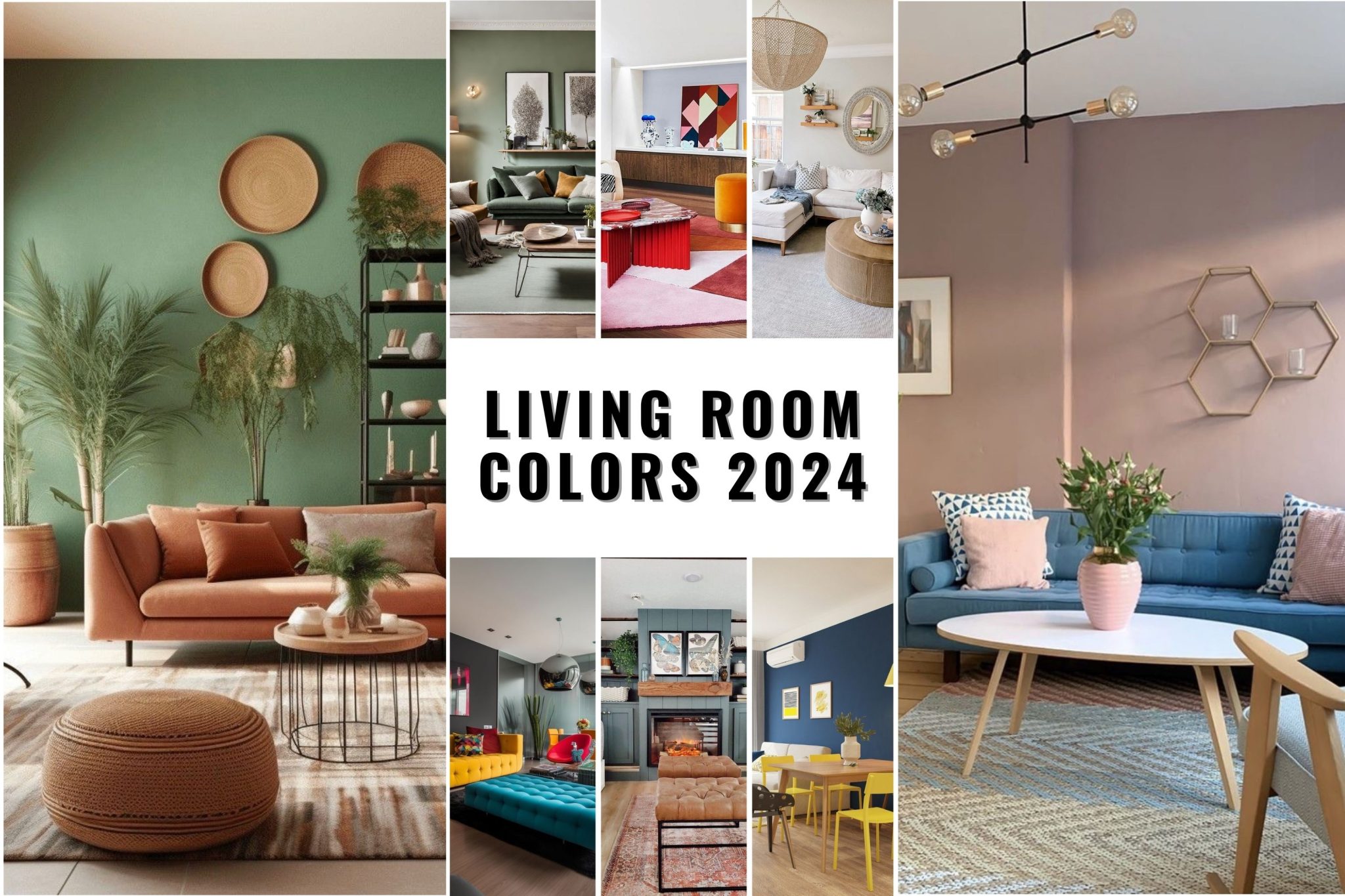 Sitting Room Colour Ideas 2024: Stylish Palettes to Transform Your Space