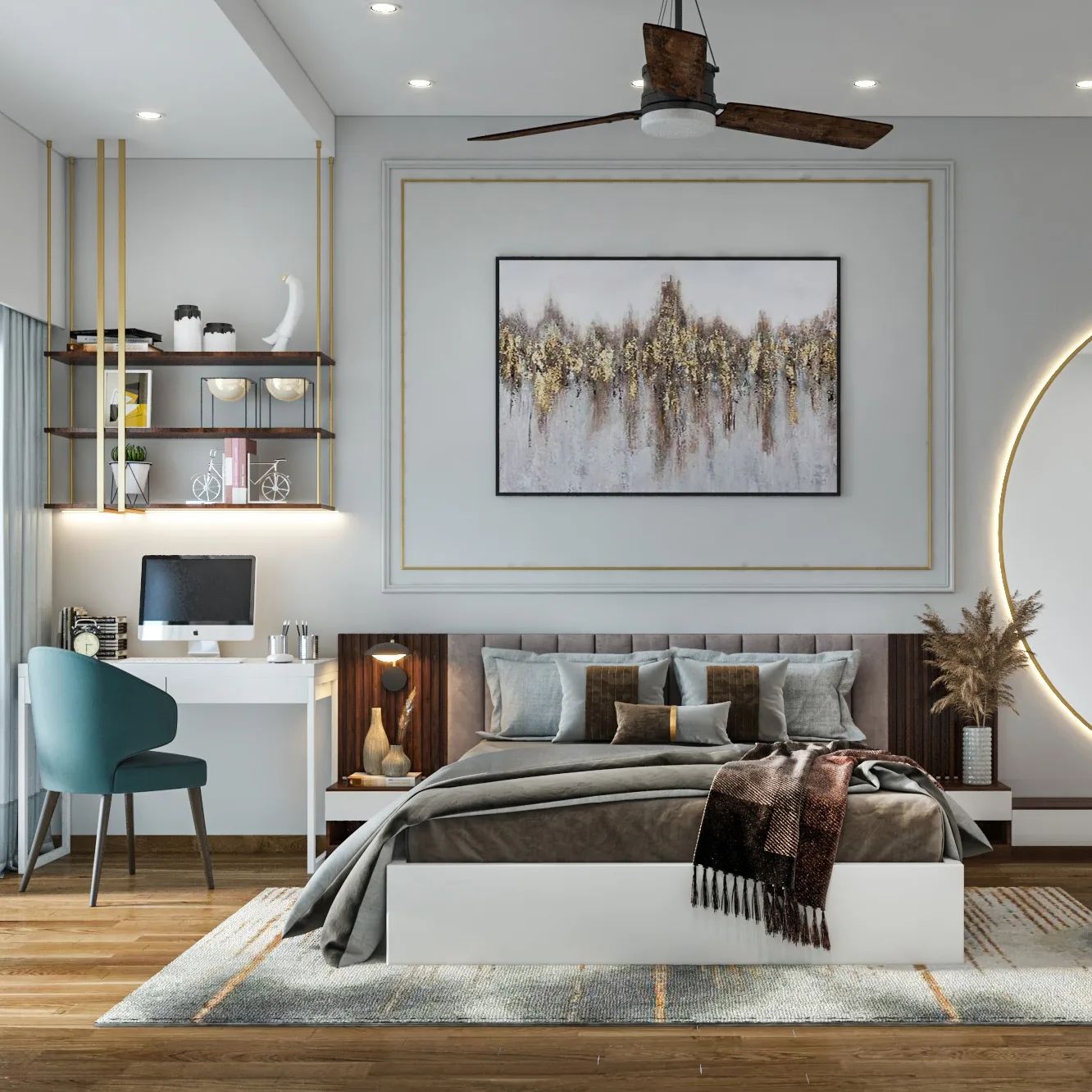38 Inspiring Home Office in Bedroom Designs for Maximized Space ...