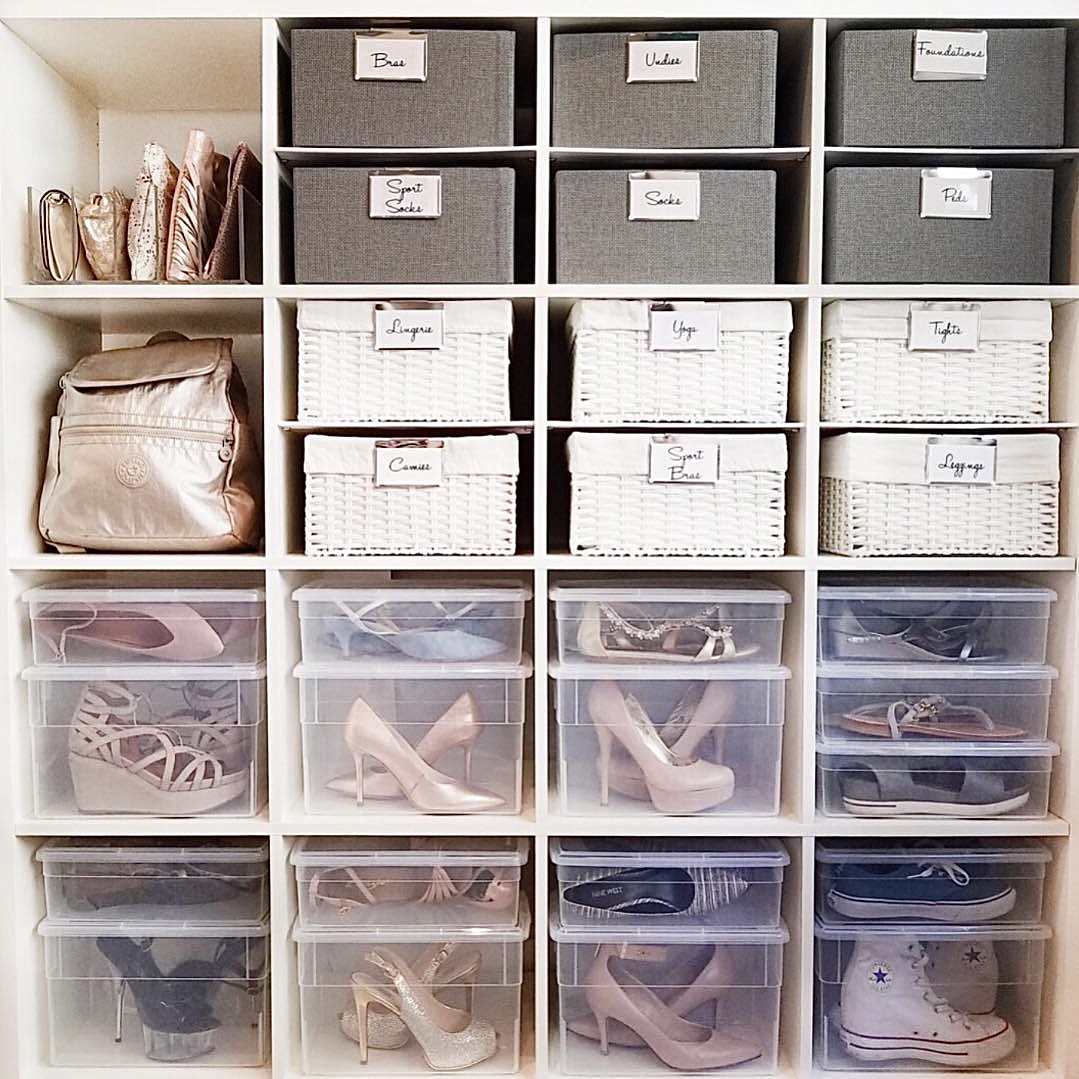 34 Shoe Closet Organization Ideas for Chic & Tidy Spaces - placeideal.com