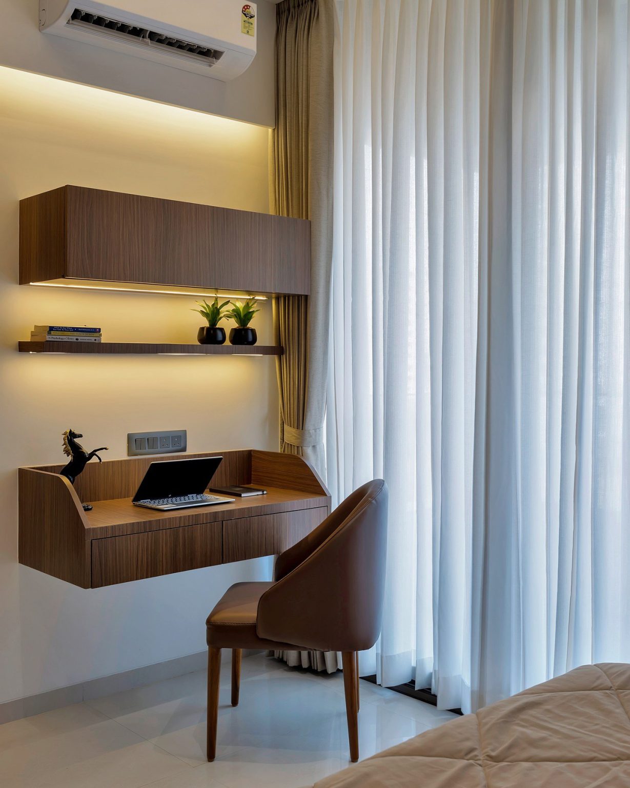 Image showcasing 38 Inspiring Home Office in Bedroom Designs for Maximized Space ...
