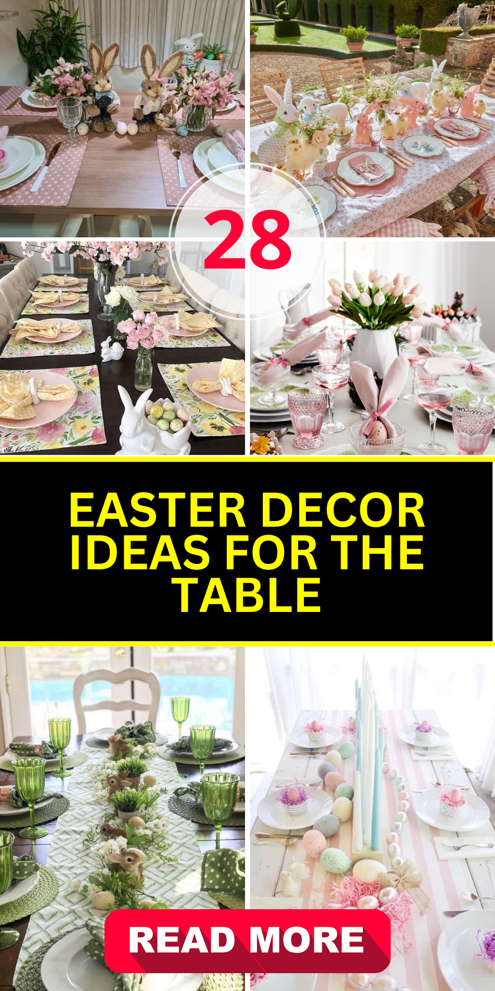 Easter Decor Ideas for the Table: Celebrating Spring with Style and ...