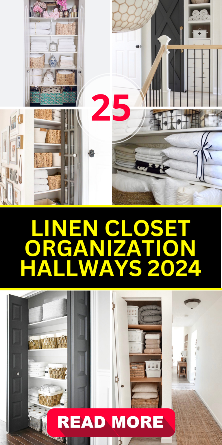 25 Hallway Linen Closet Organization Ideas - Maximize Your Space ...